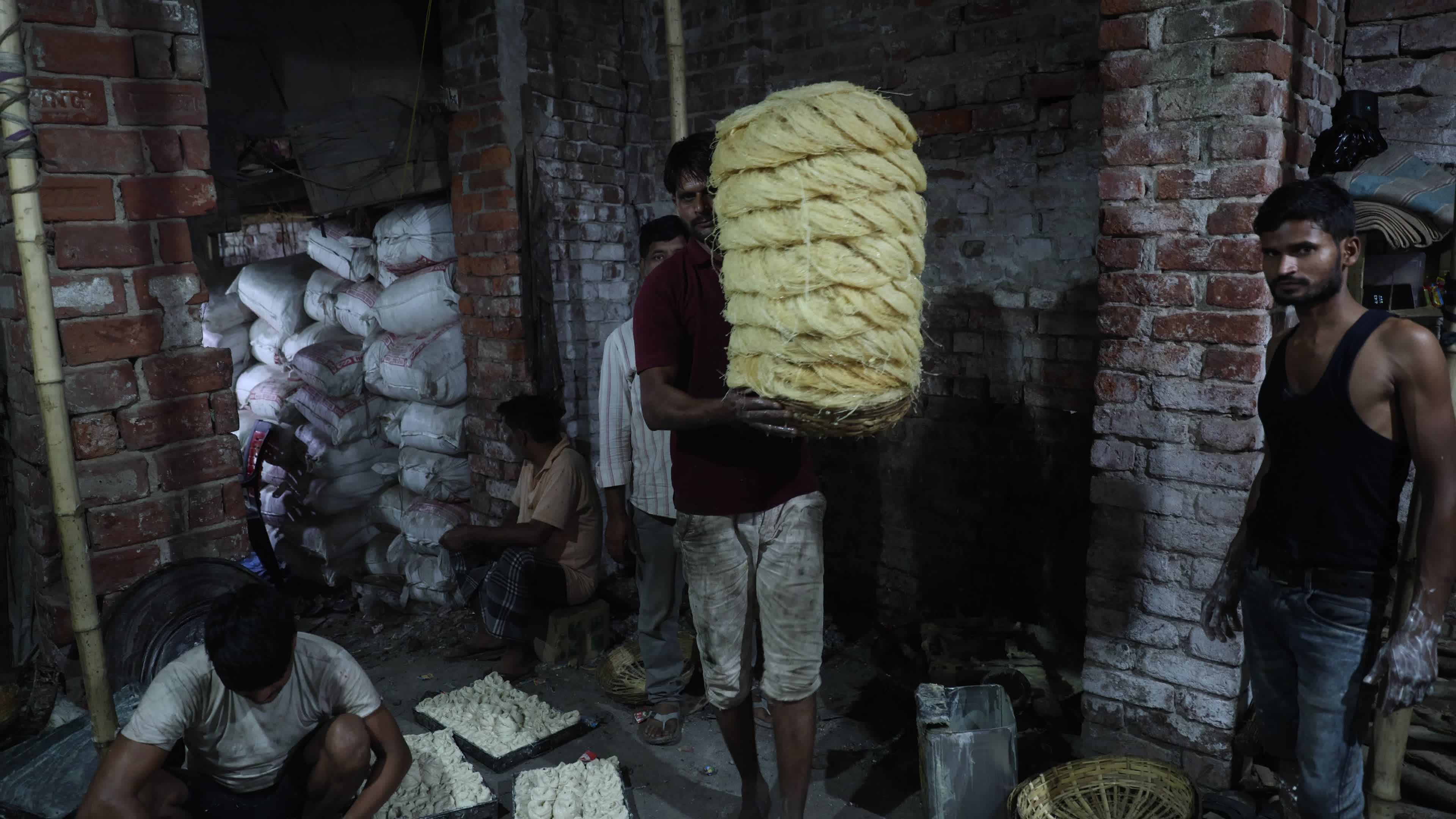 Vermicelli Making For Iftar During Ramdan In Kolkata, India