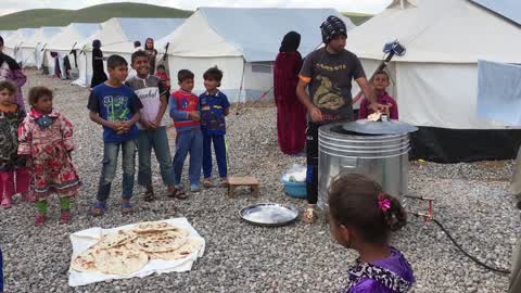 Chamakor Kamp Near Mosul
