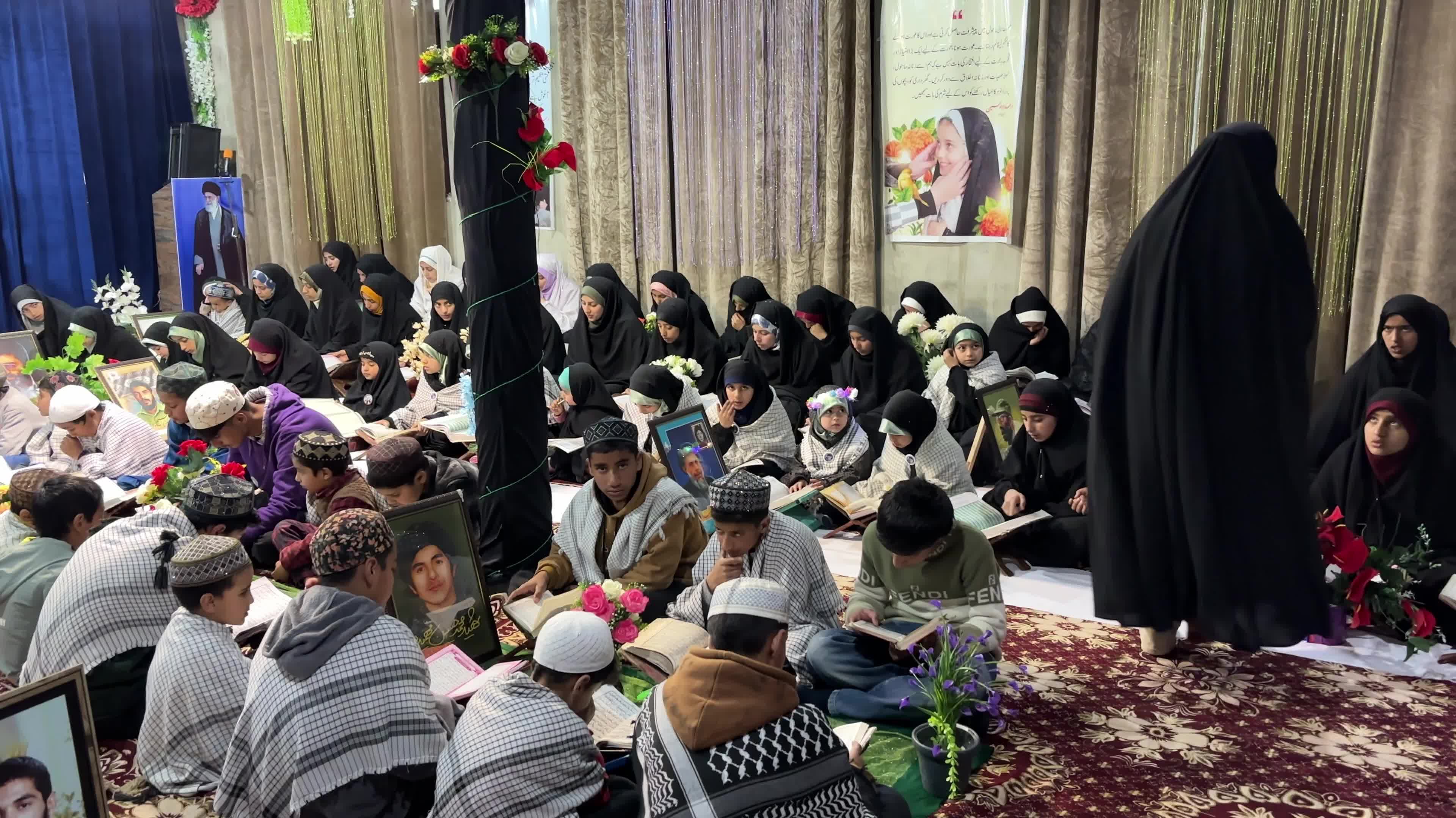 Quran Recitation at Shia Seminary in Kashmir