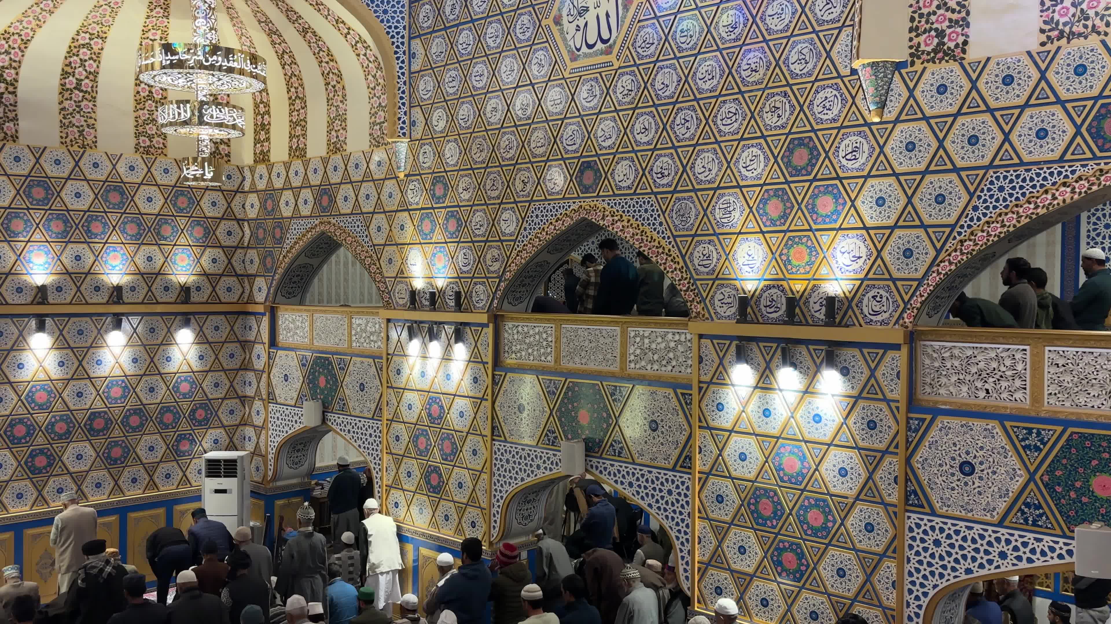 Ramadan Prayers at Hazratbal Shrine, Kashmir