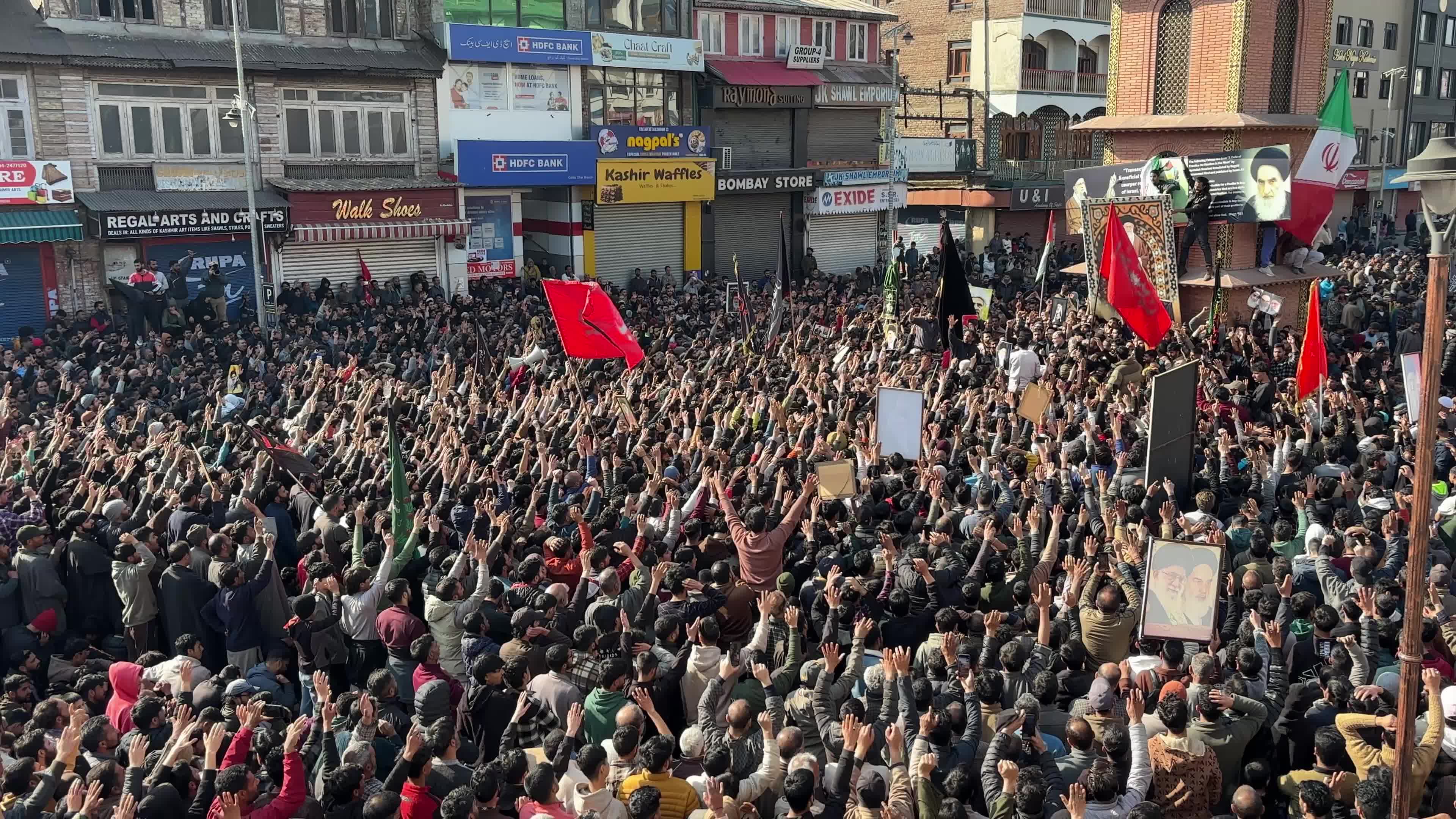 Kashmir Mourns Kiling of Ayatullah Khamenei