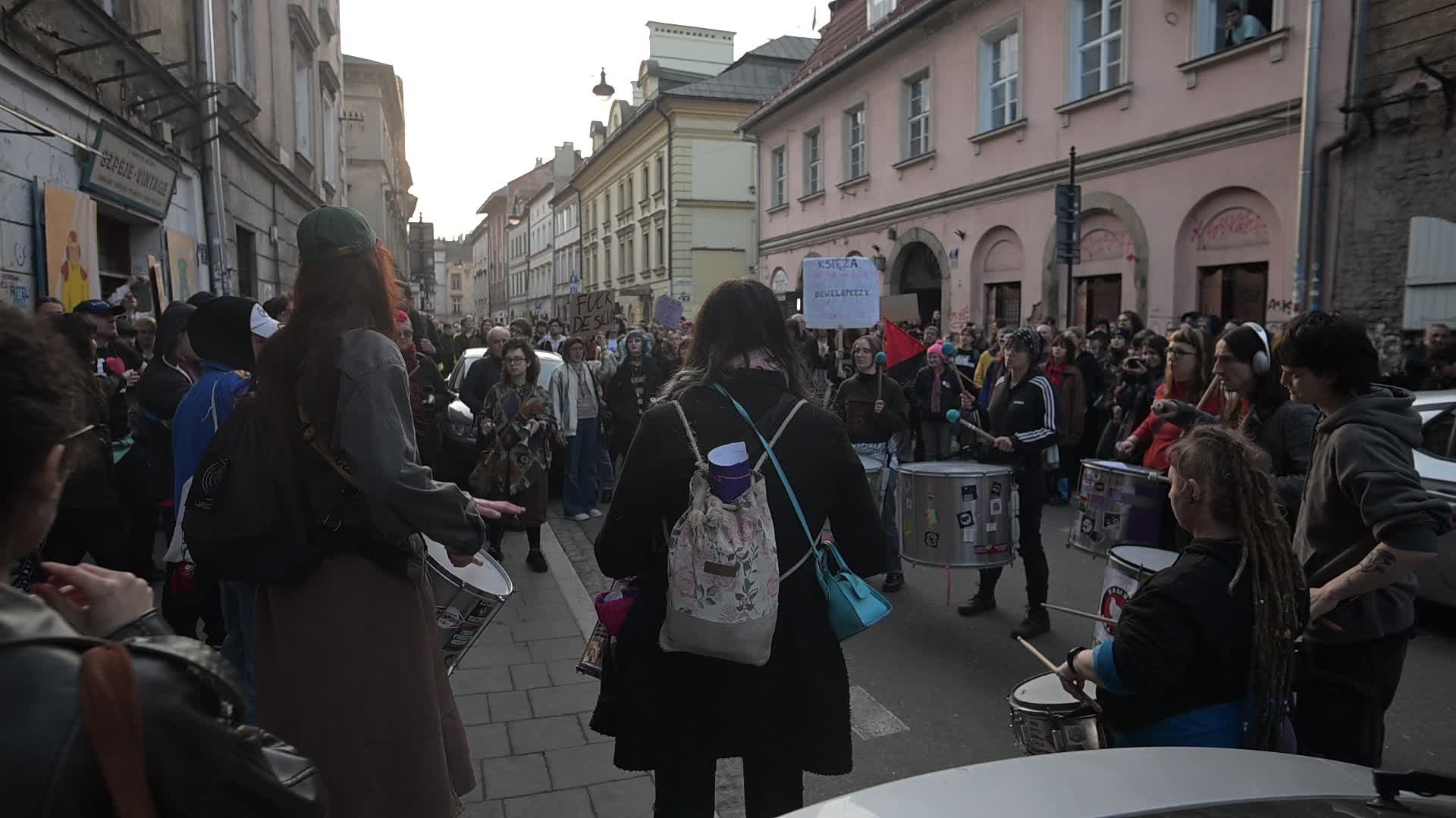 Protests Against Gentrification in Krakow's Kazimierz District