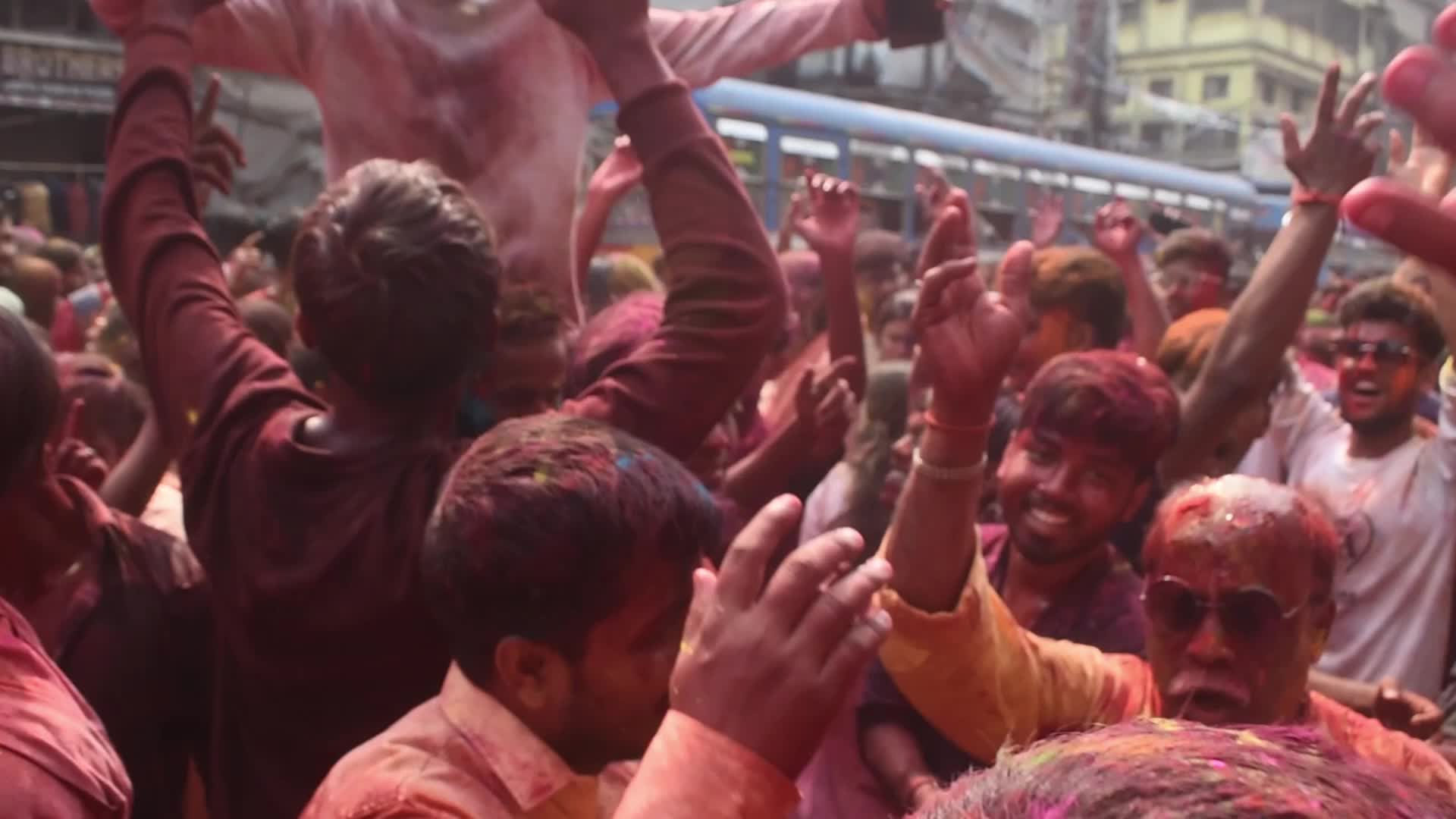 Holi Celebration In Kolkata, India