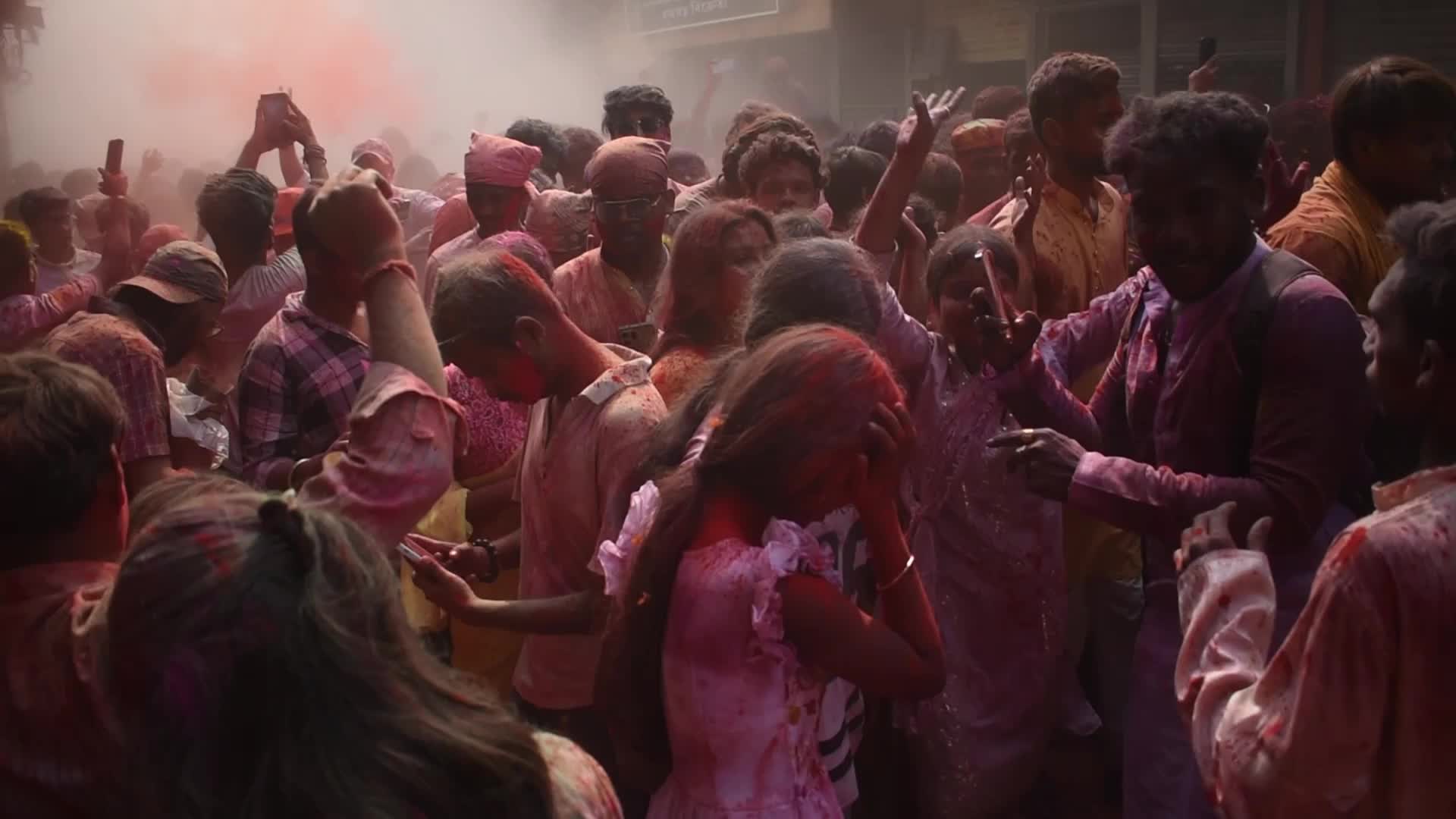 Holi Celebration In Kolkata, India