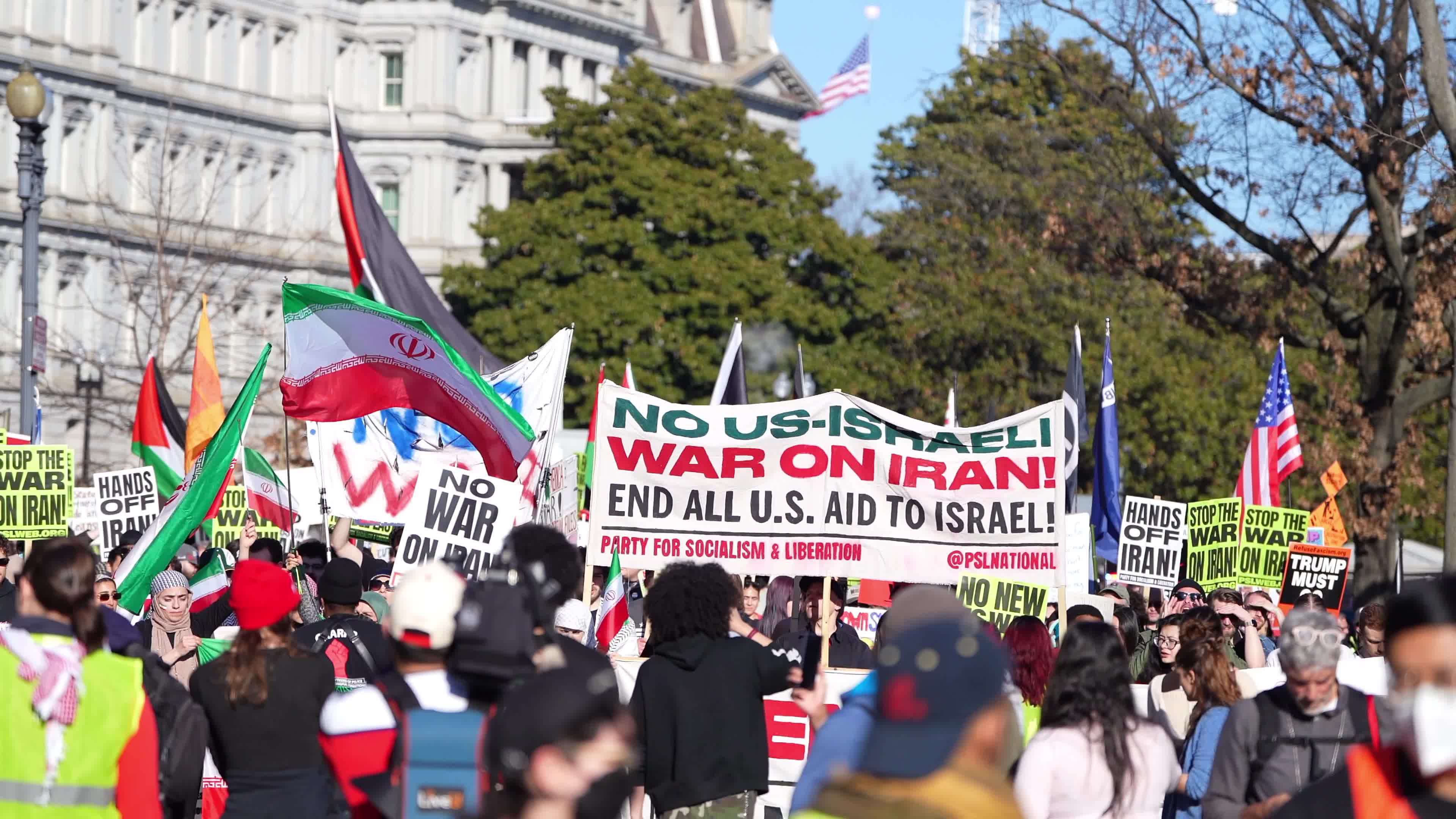 Anti War Protest In Washington DC, United States