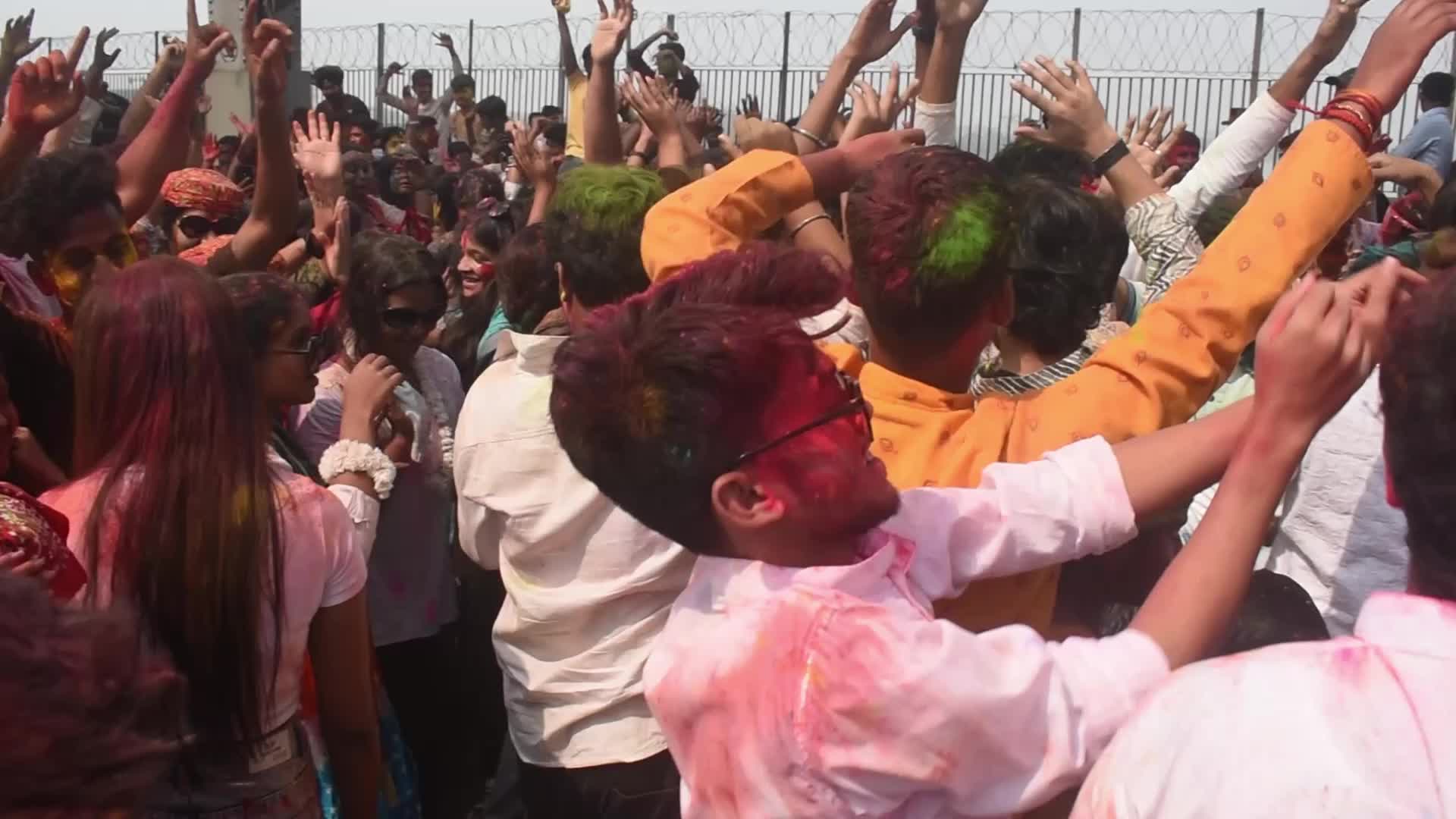 Holi Celebration In Kolkata, India