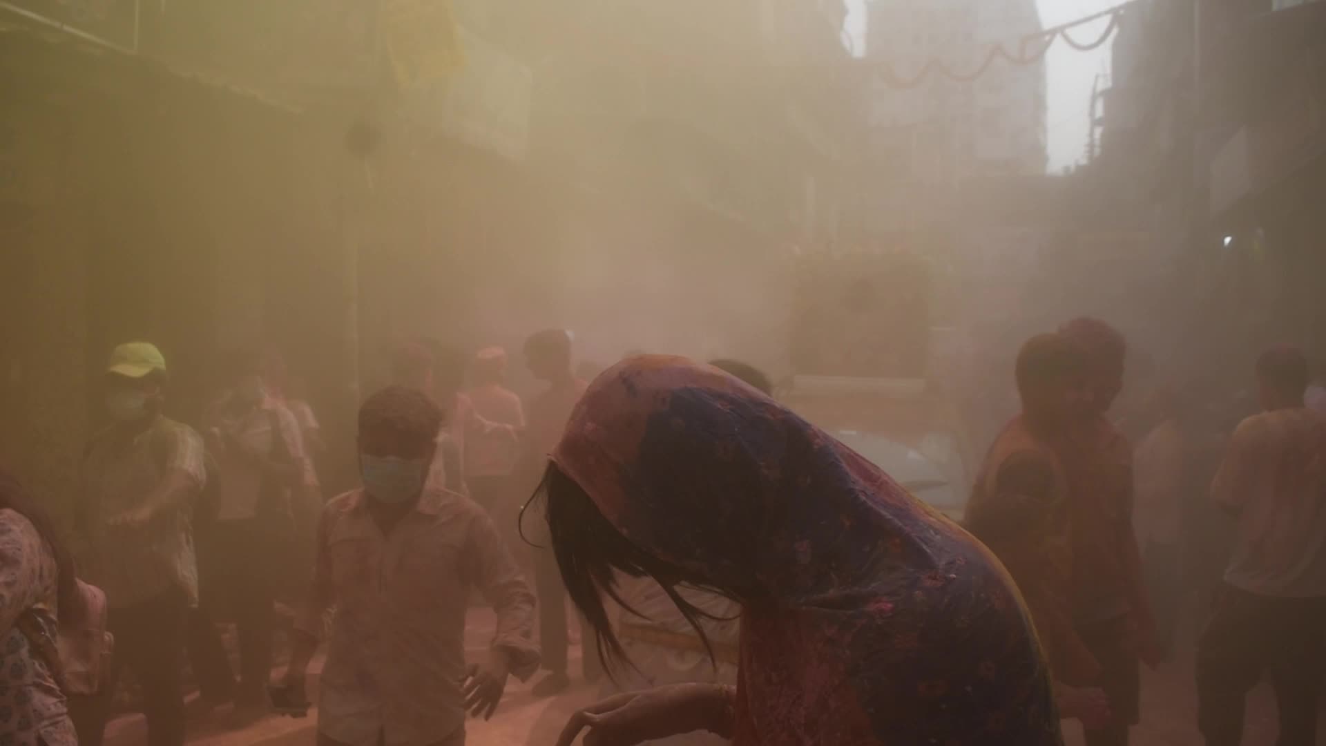 Holi Celebration In Kolkata, India