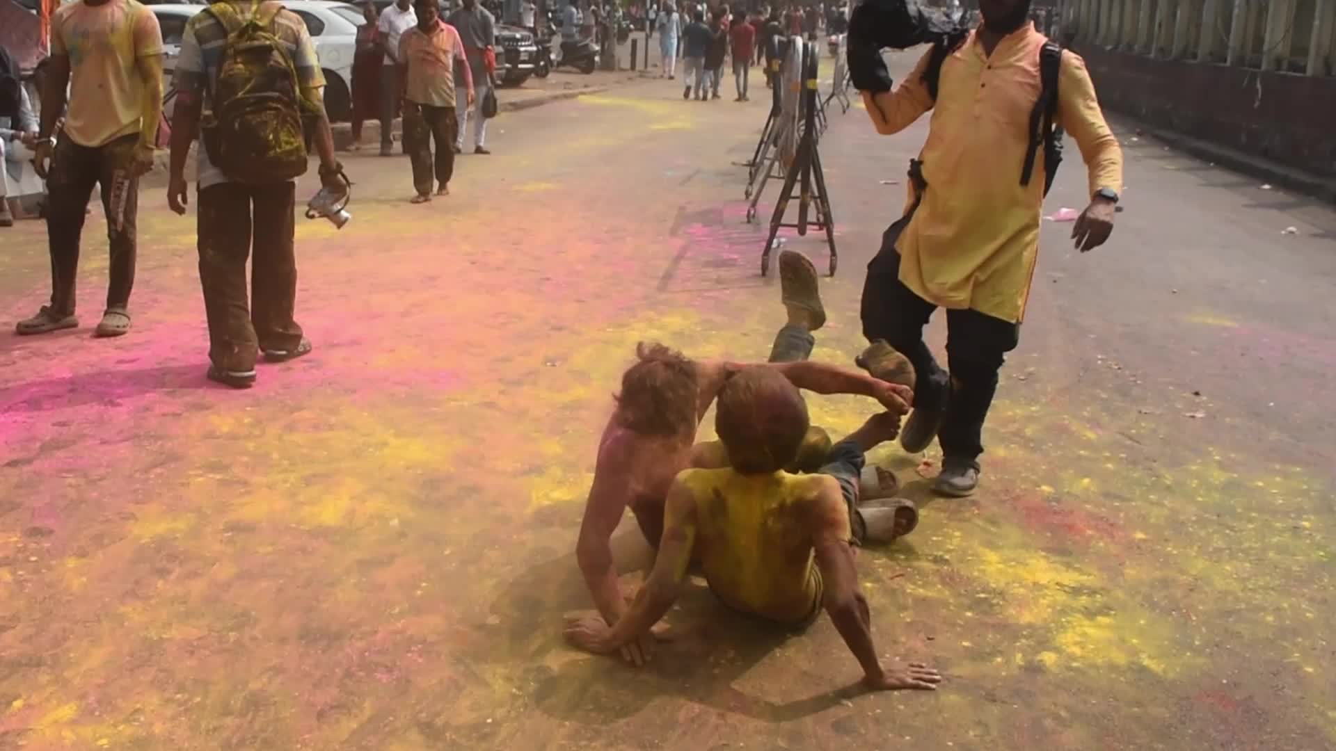 Holi Celebration In Kolkata, India