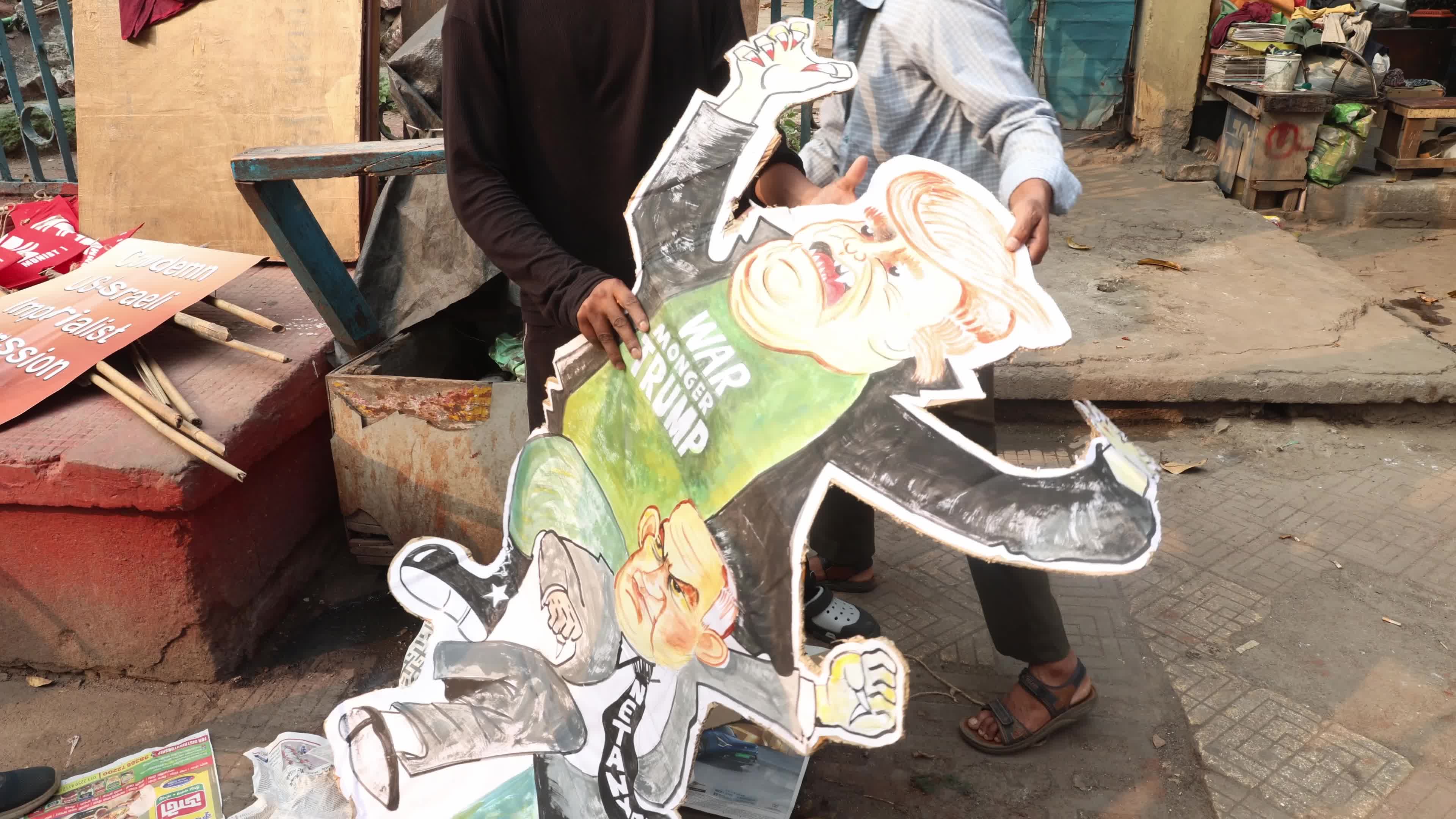 Protest March Against Killing Of Iranian Supreme Leader in Kolkata, India