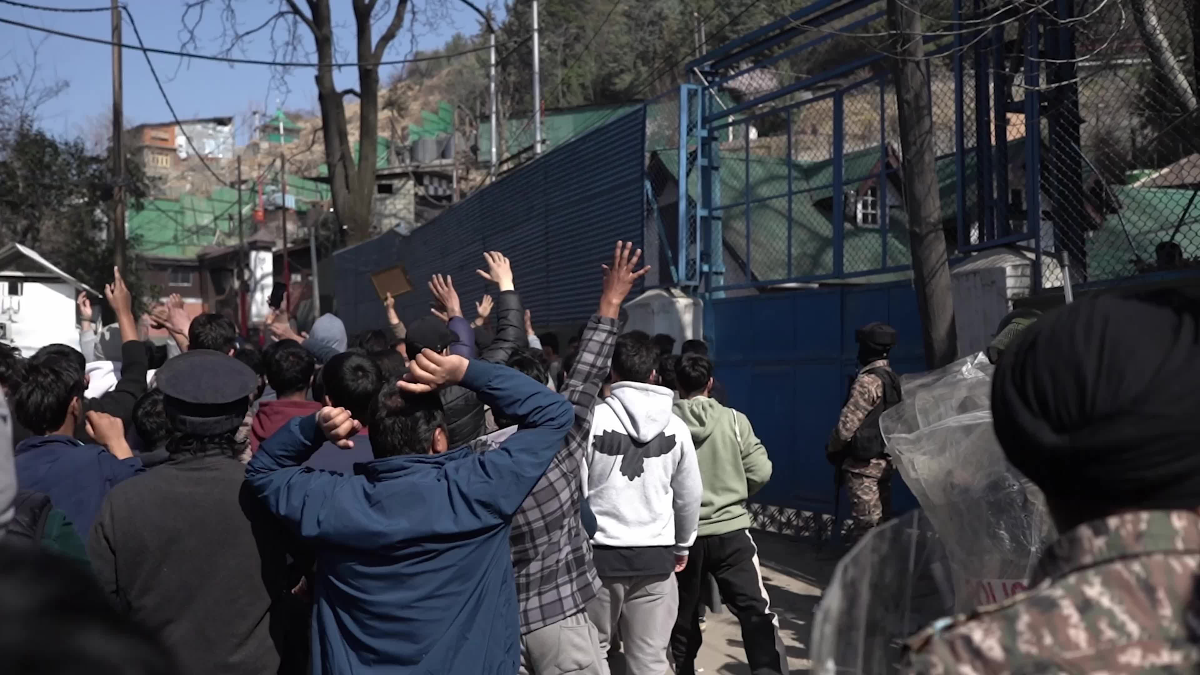Kashmiri Muslims Protest The Killing Of Iran's Supreme Leader