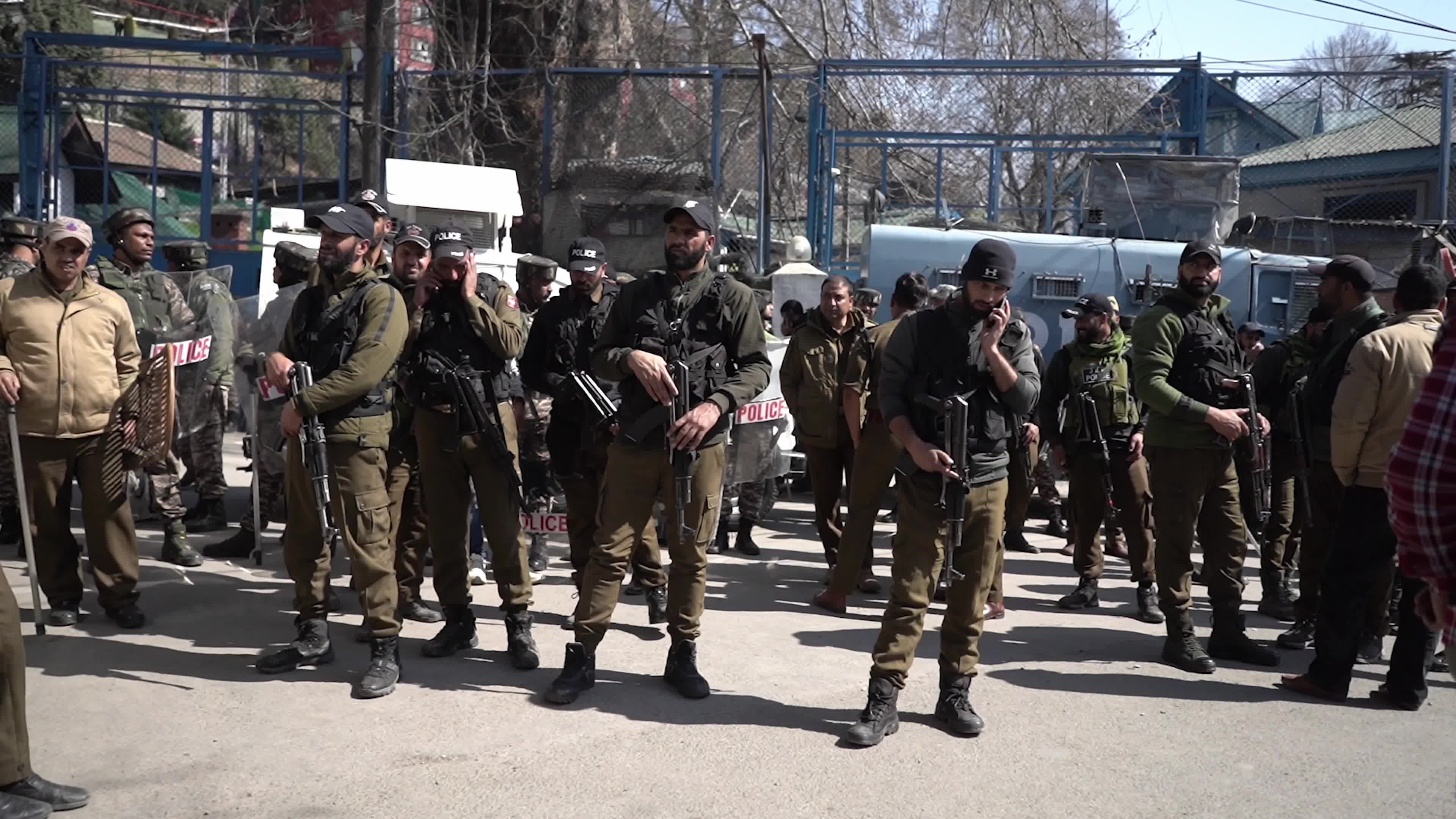 Kashmiri Muslims Protest The Killing Of Iran's Supreme Leader