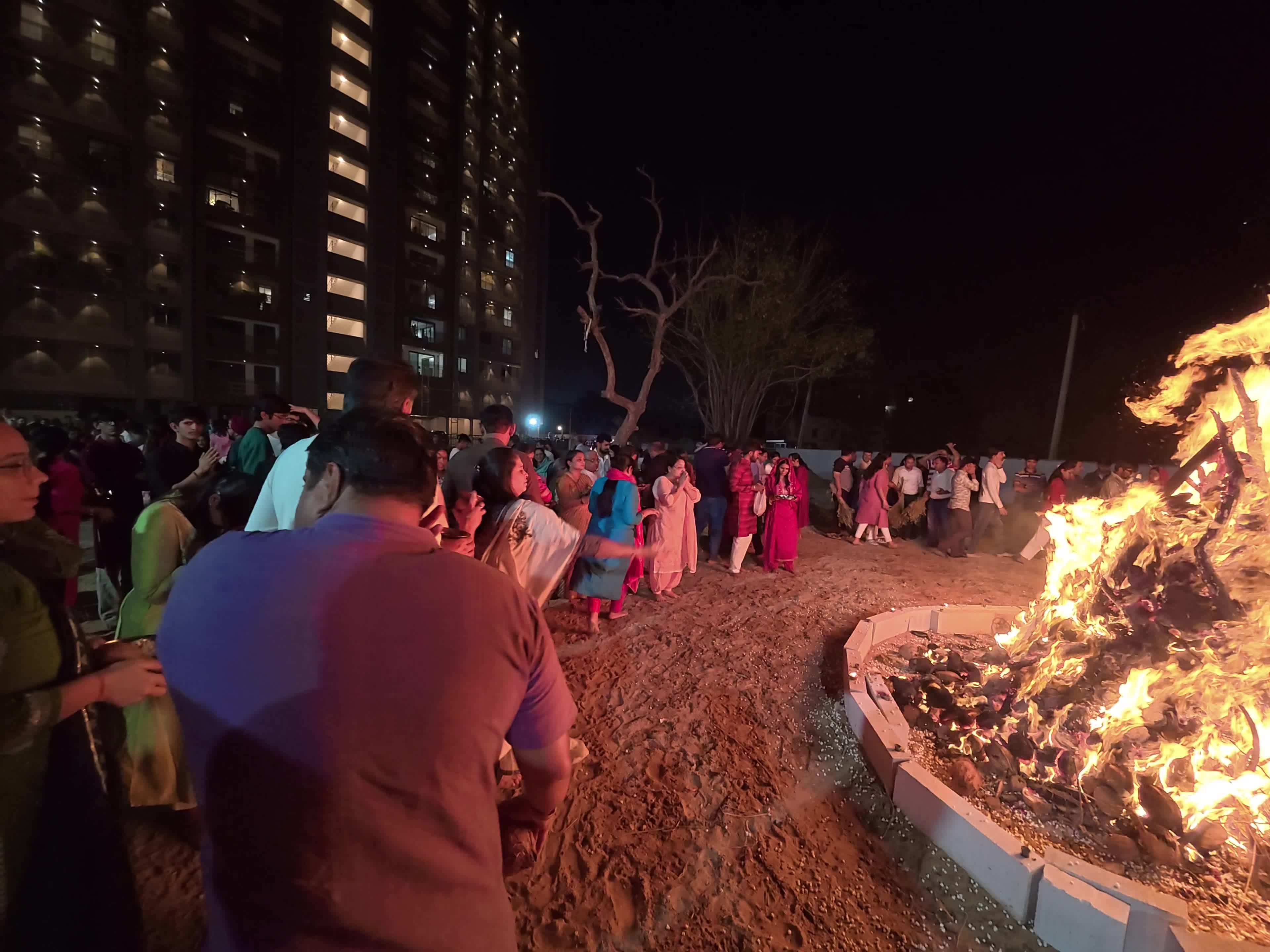 Holika Dahan In Ahmedabad