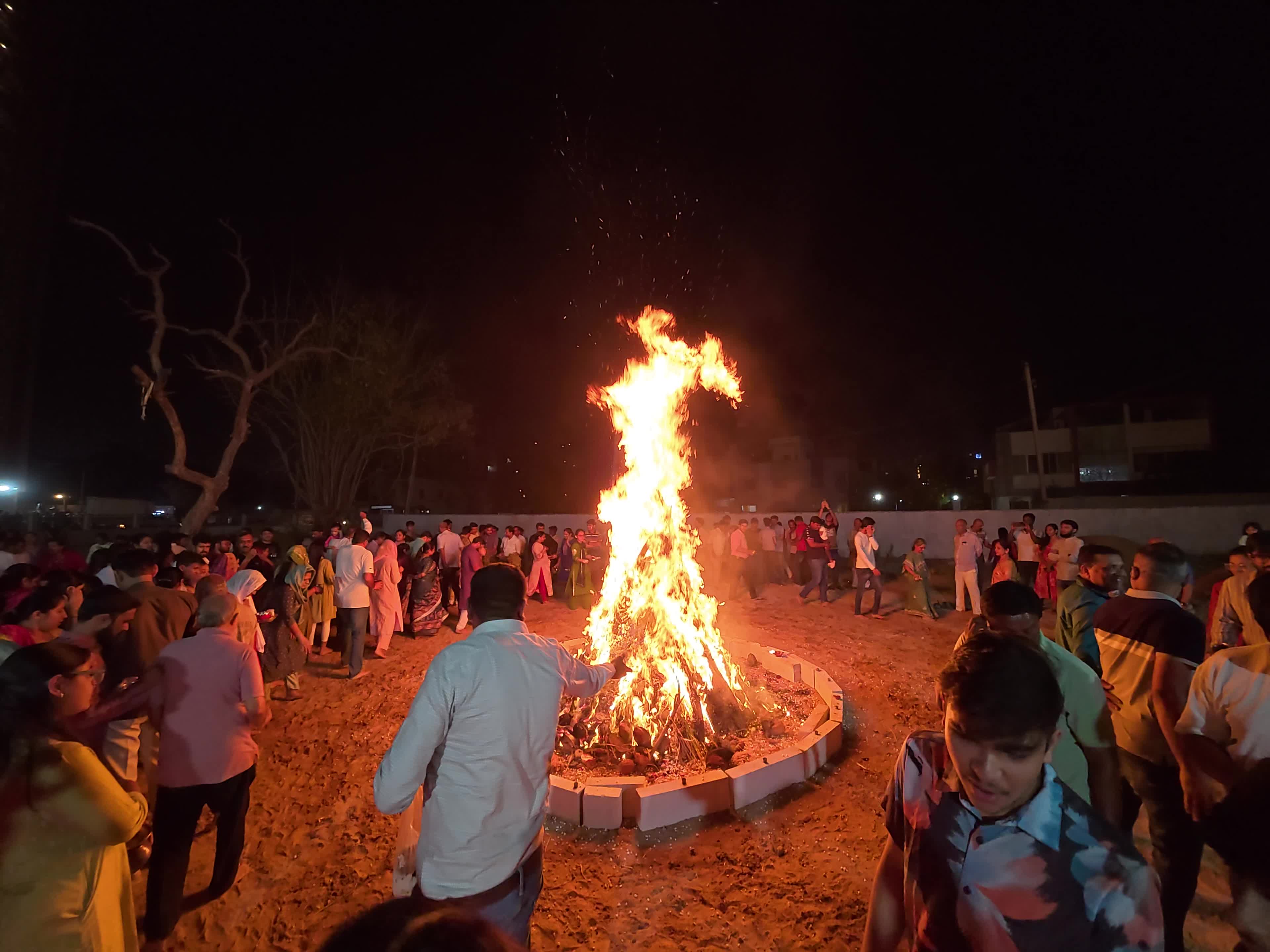 Holika Dahan In Ahmedabad