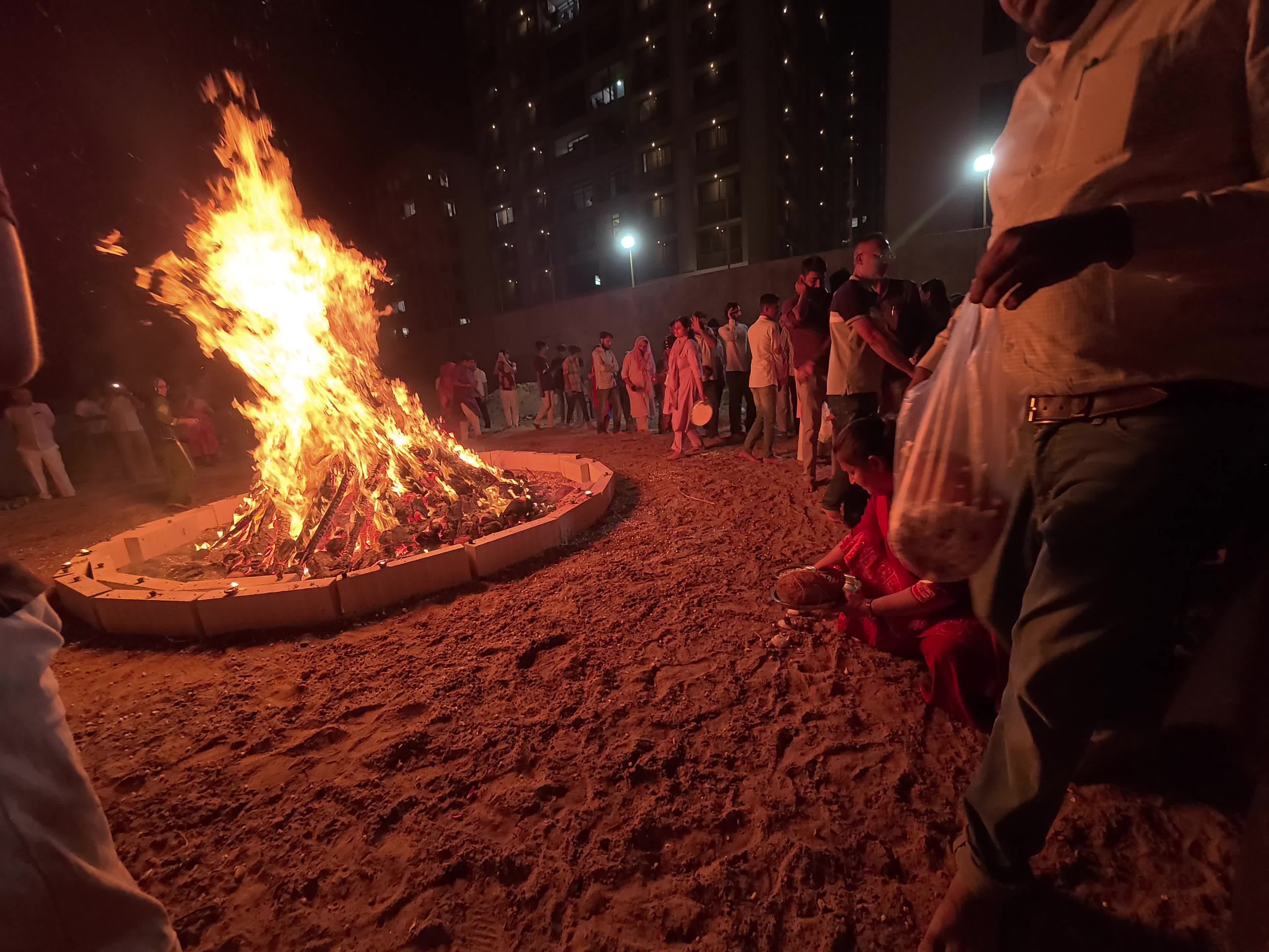 Holika Dahan In Ahmedabad
