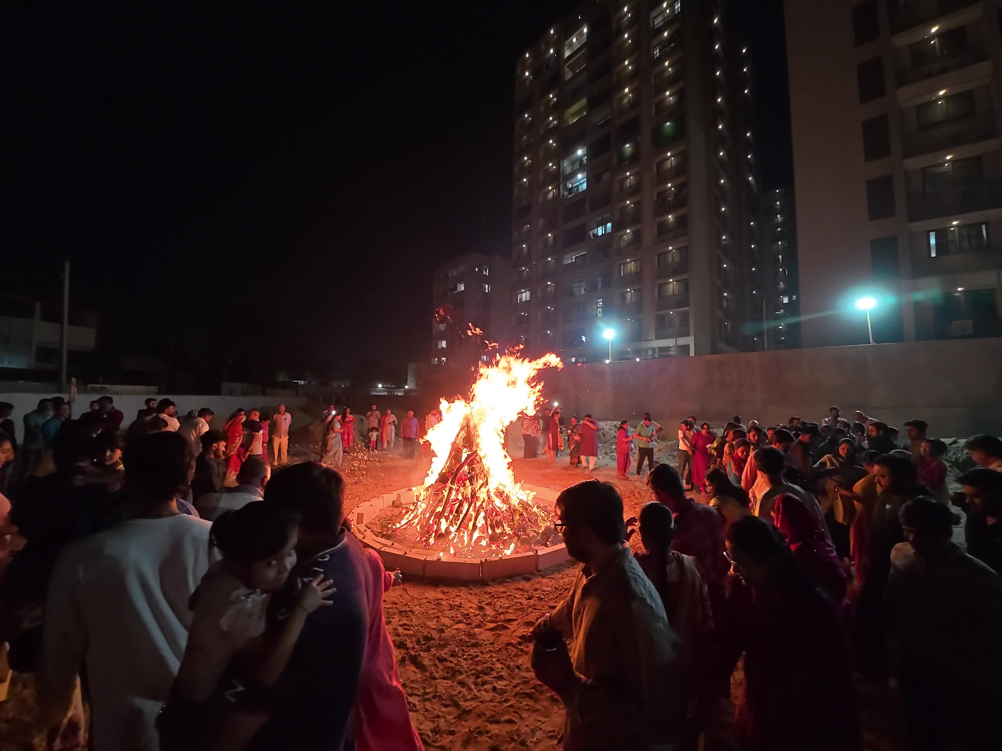 Holika Dahan In Ahmedabad
