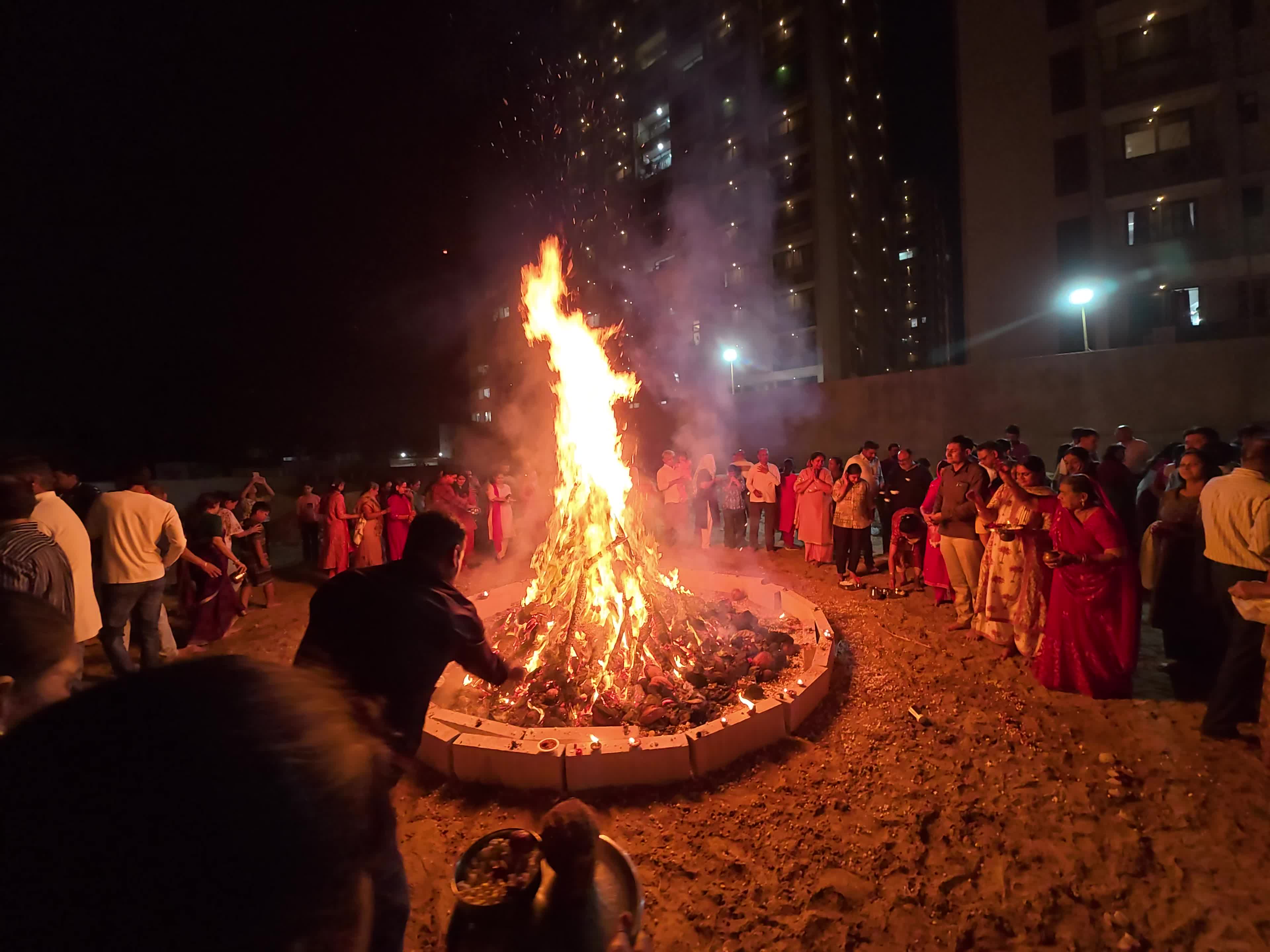 Holika Dahan In Ahmedabad