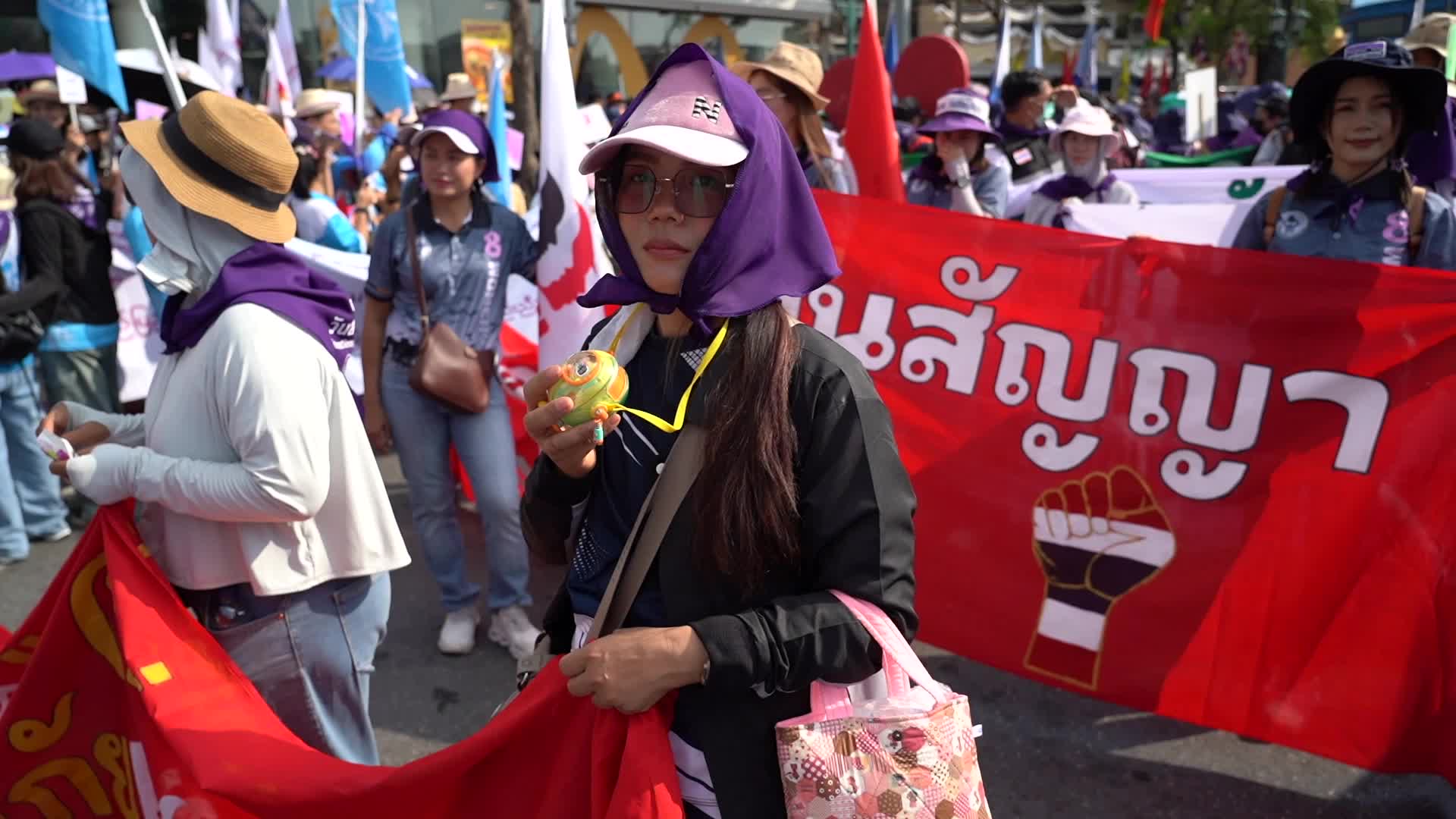 International Women's Day In Bangkok.