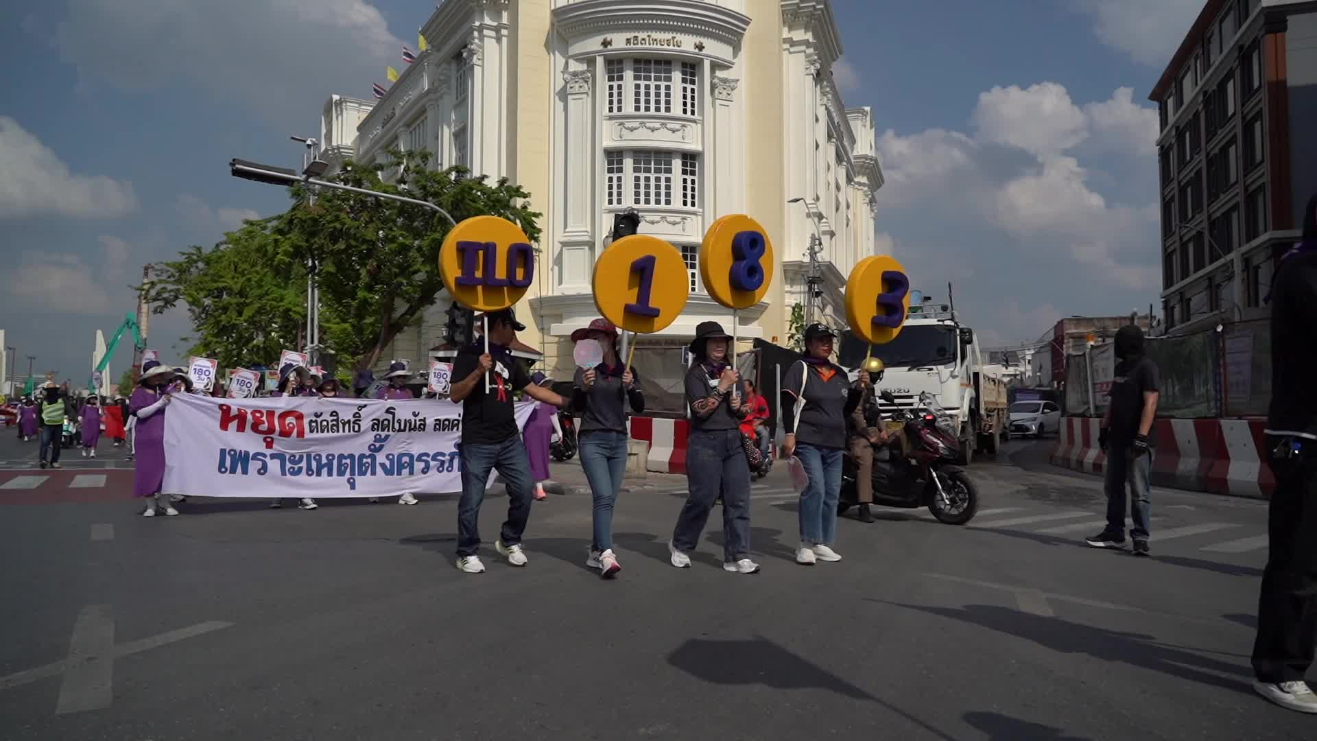 International Women's Day In Bangkok.