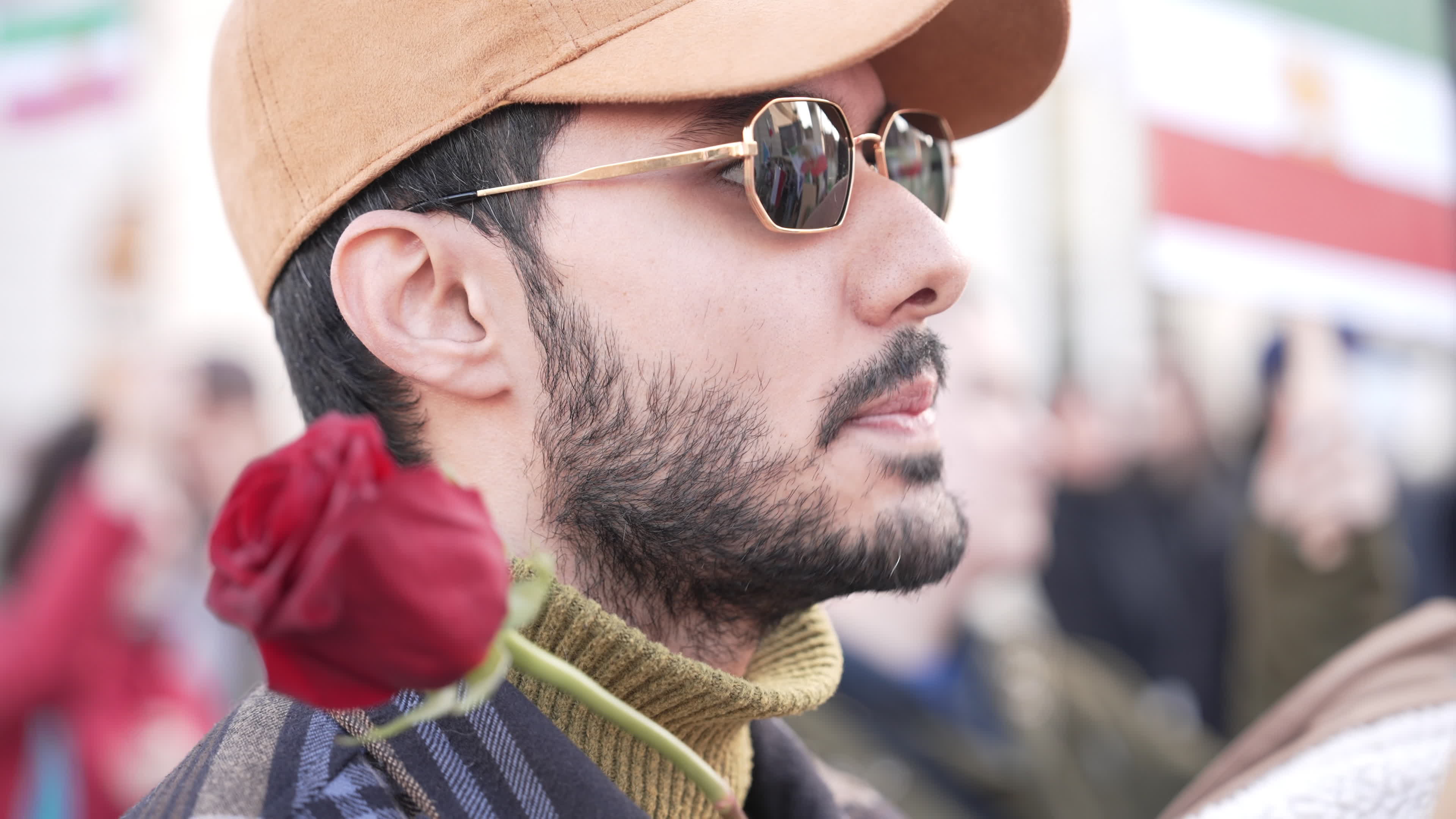 Iranian pro-monarchist rally in Warsaw