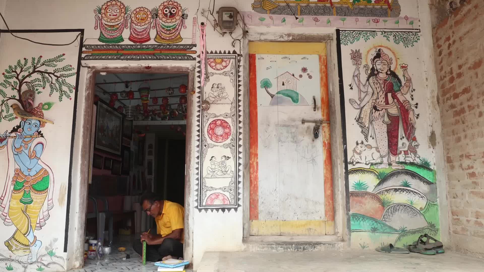 Pattachitra Village In Odisha