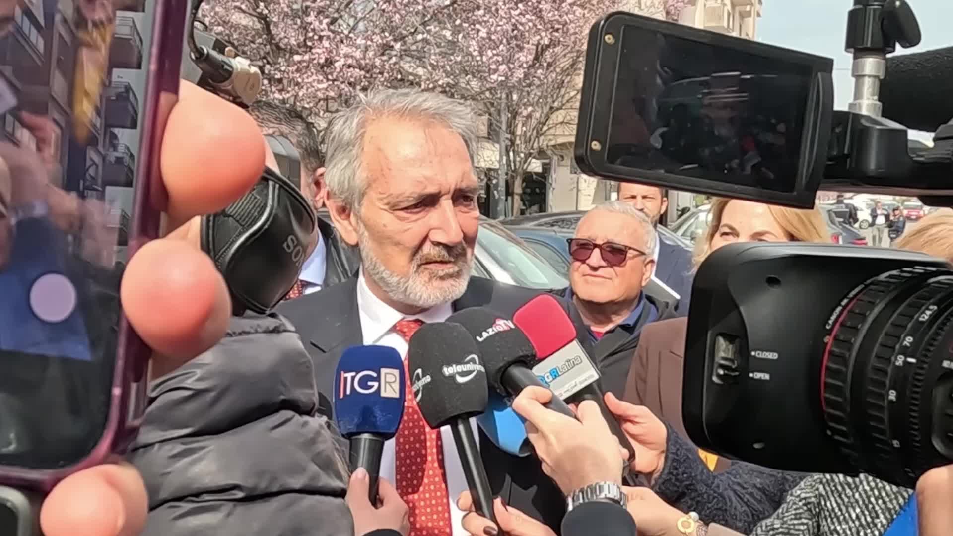 Bretella Cisterna Valmontone al Via - Conferenza con Rocca, Salvini e Mallamo
