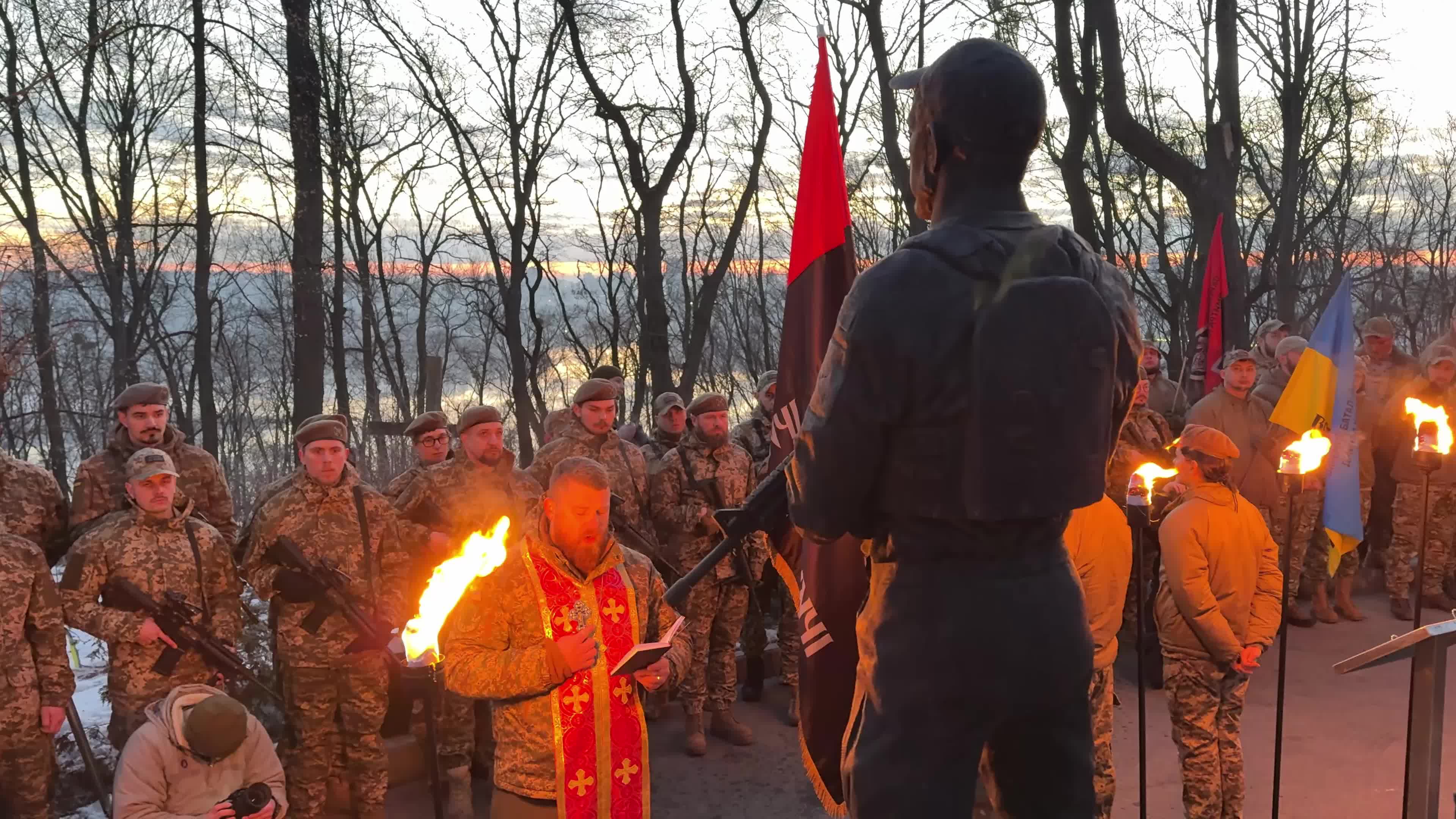 Kyiv: Ceremony Marks Third Anniversary of Death of “Da Vinci” Kotsiubailo