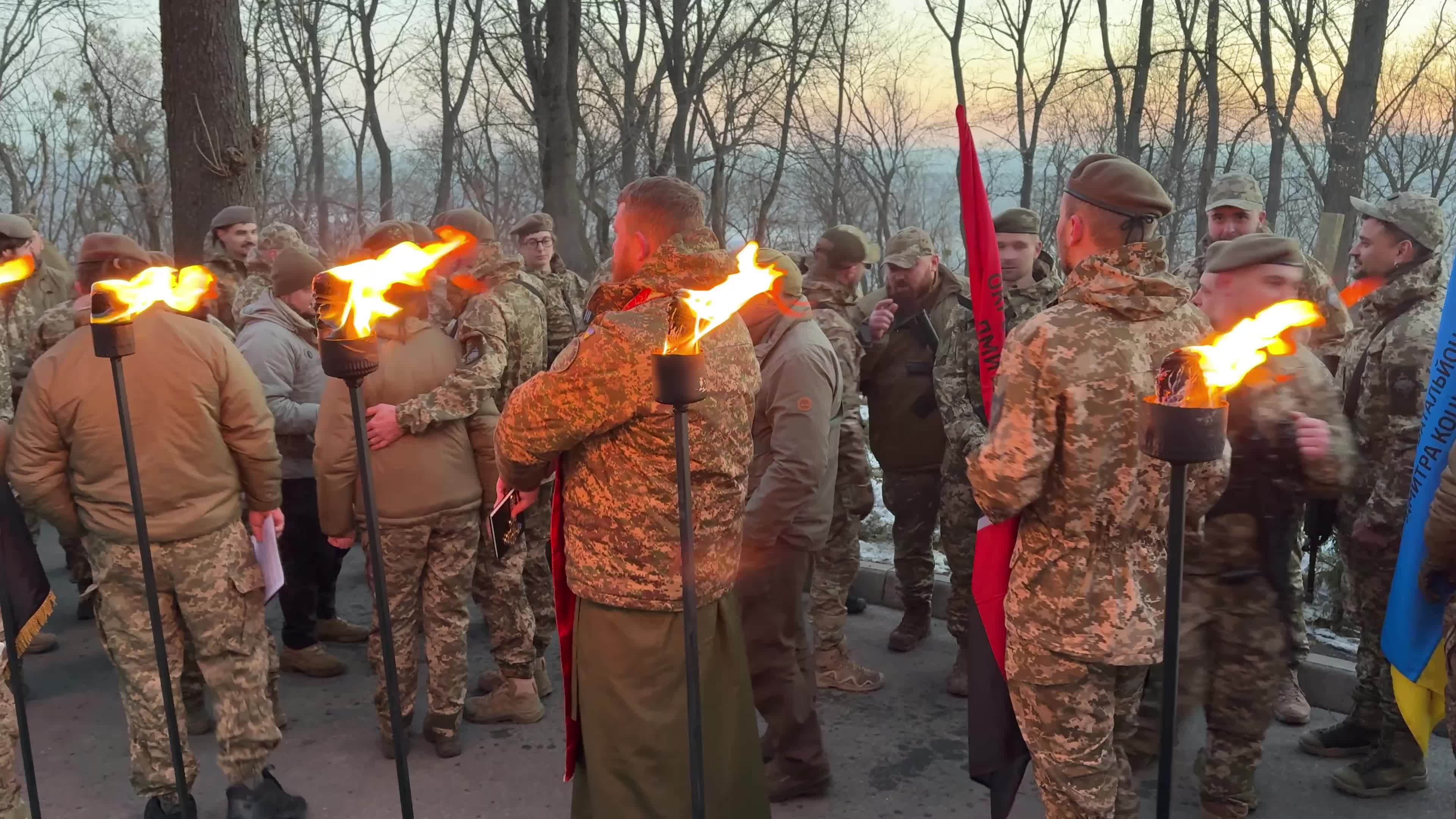 Kyiv: Ceremony Marks Third Anniversary of Death of “Da Vinci” Kotsiubailo