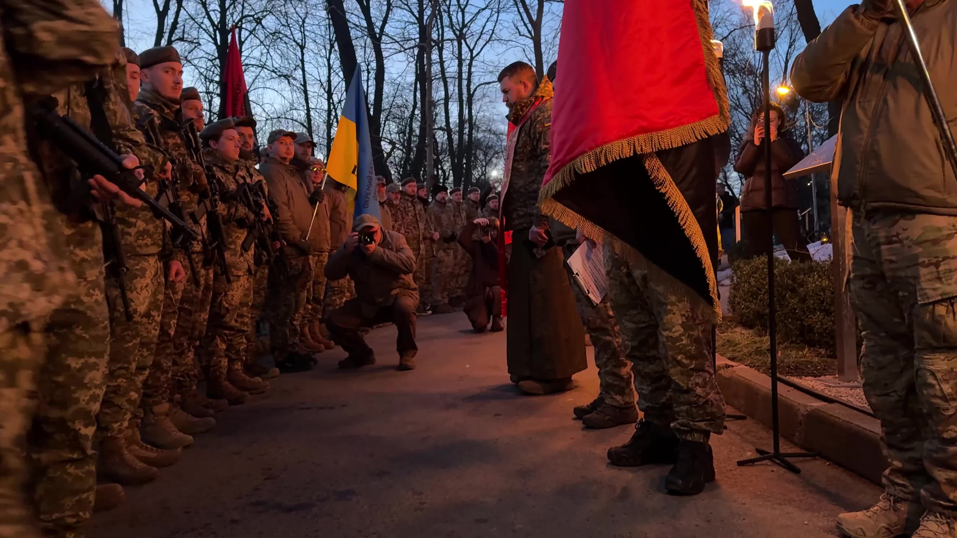 Kyiv: Ceremony Marks Third Anniversary of Death of “Da Vinci” Kotsiubailo