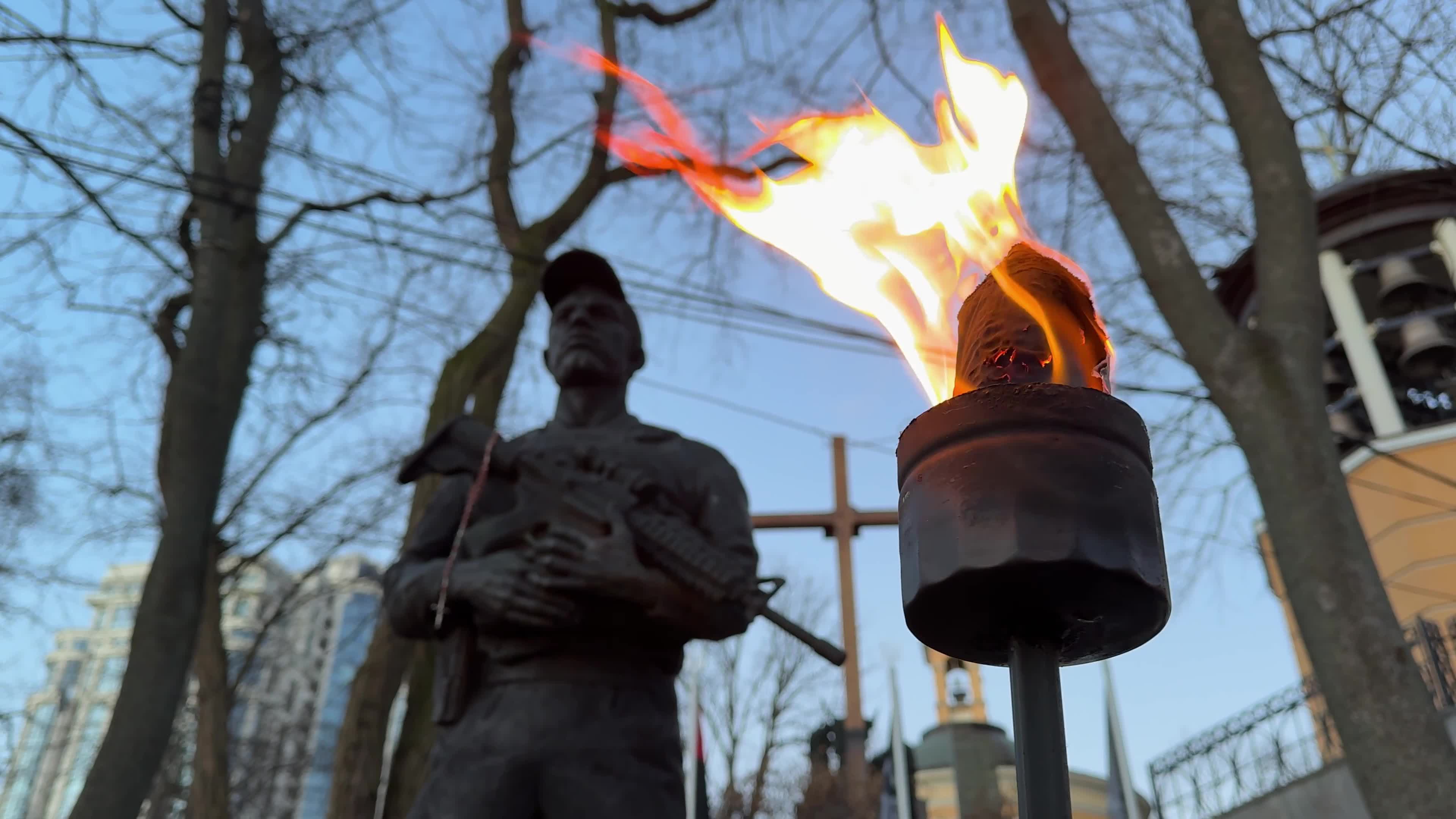 Kyiv: Ceremony Marks Third Anniversary of Death of “Da Vinci” Kotsiubailo