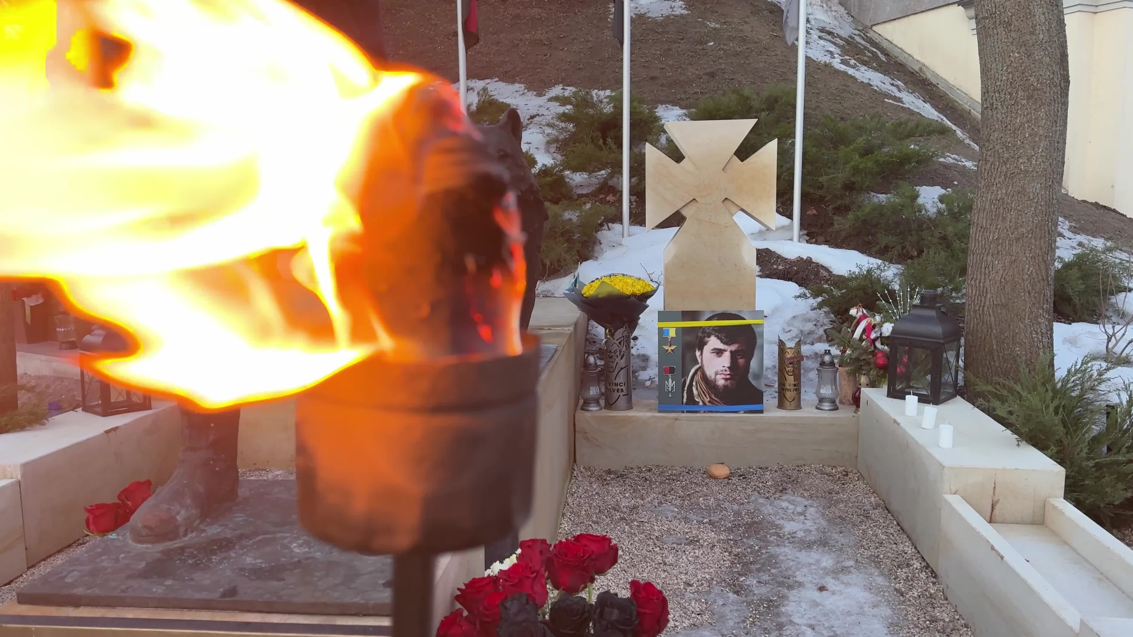 Kyiv: Ceremony Marks Third Anniversary of Death of “Da Vinci” Kotsiubailo