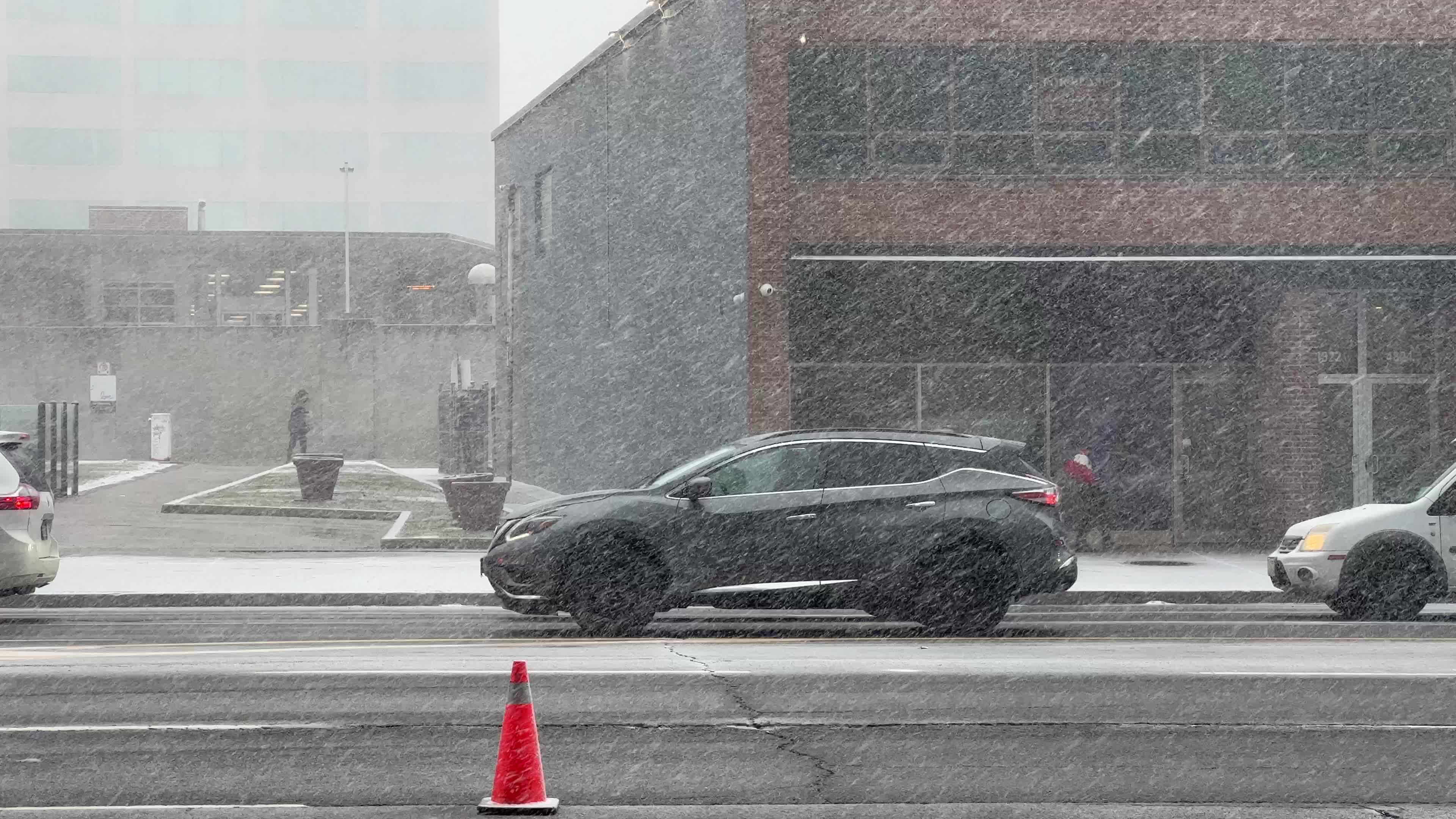 Snowfall in Toronto