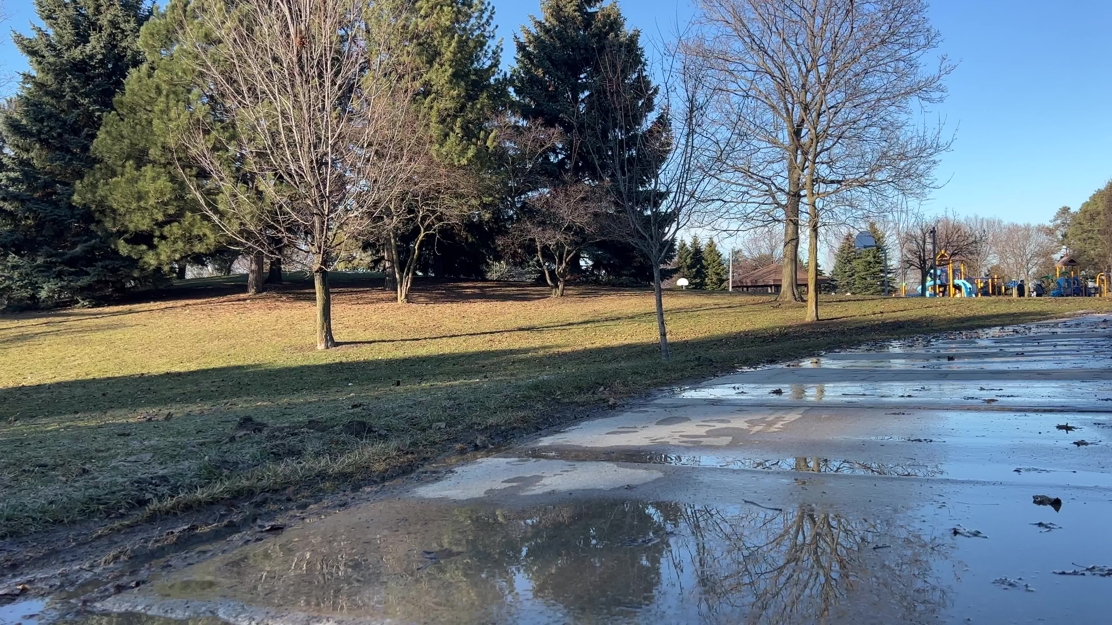 Warm weather in Toronto
