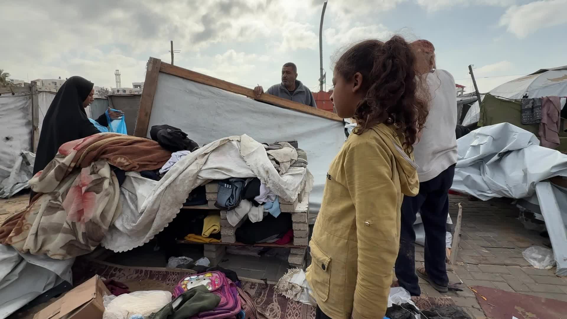 Aftermath Of Israeli Airstrike In Gaza, Palestine