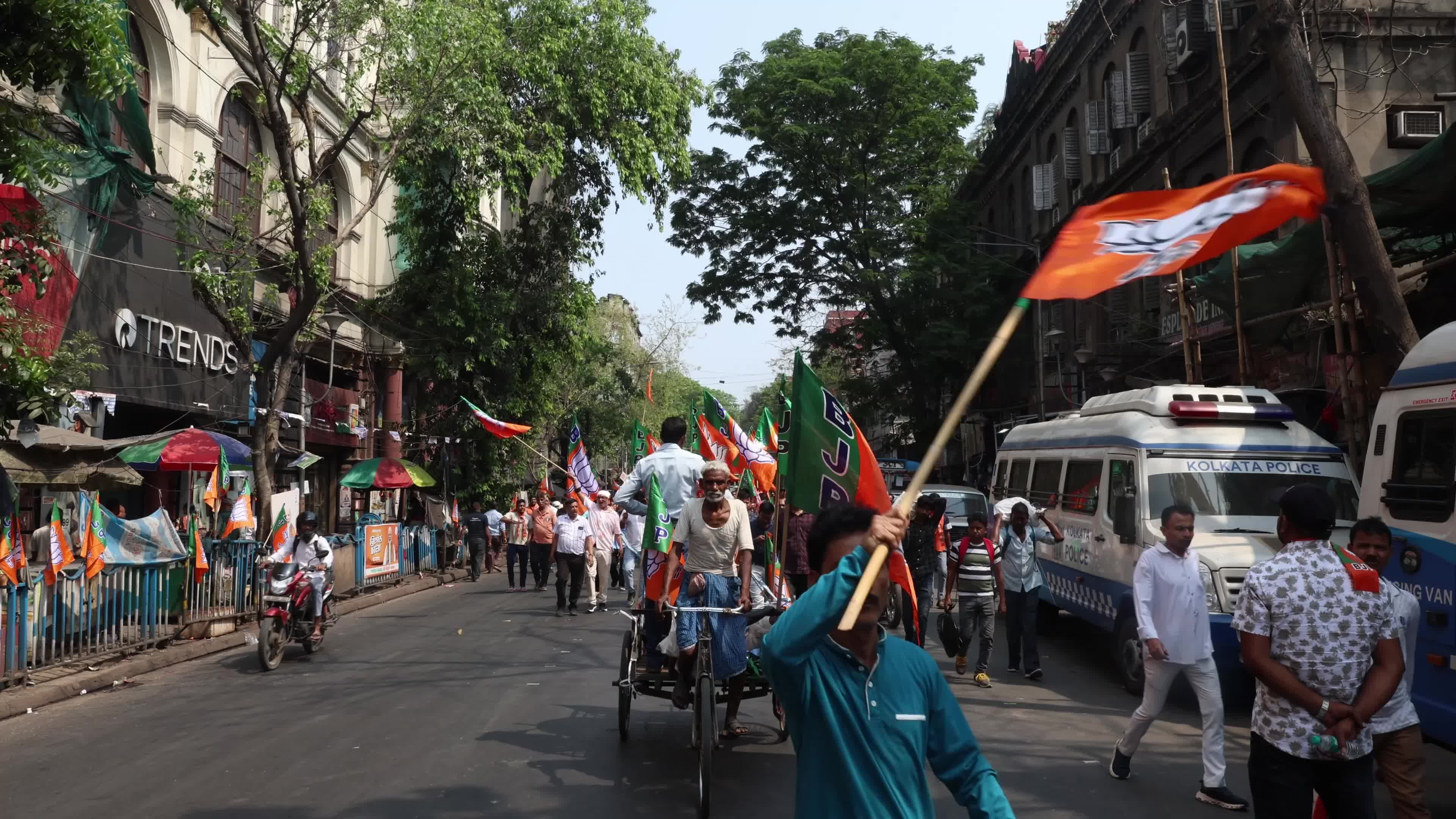 Prime Minister Narendra Modi Visit In Kolkata, India