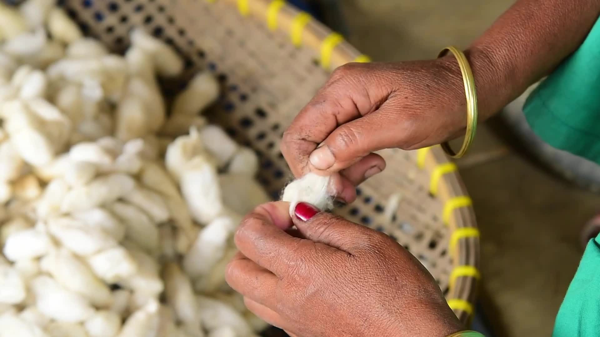 Silk Textile Production In India