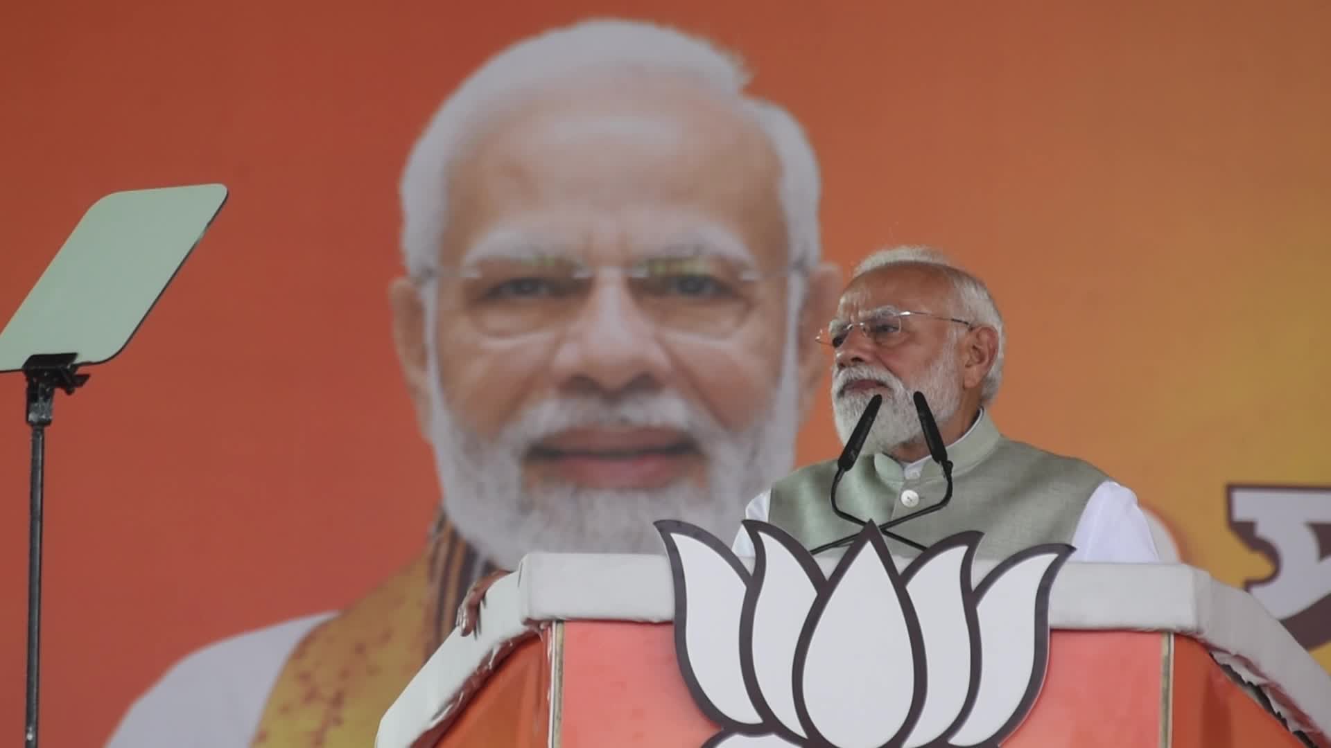 India's Prime Minister Narendra Modi In Kolkata, India
