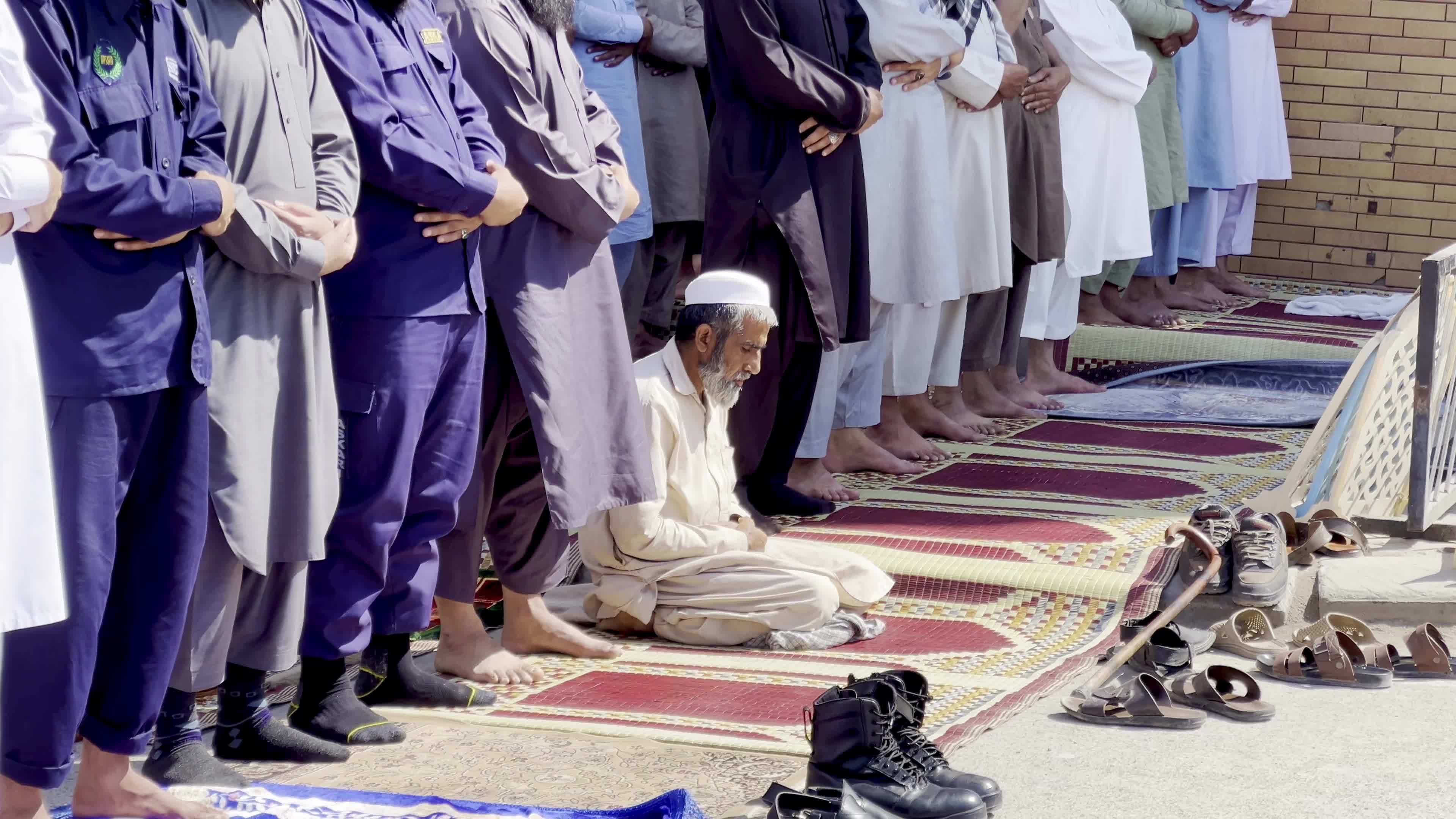 Last Friday prayers during Ramadan in Pakistan