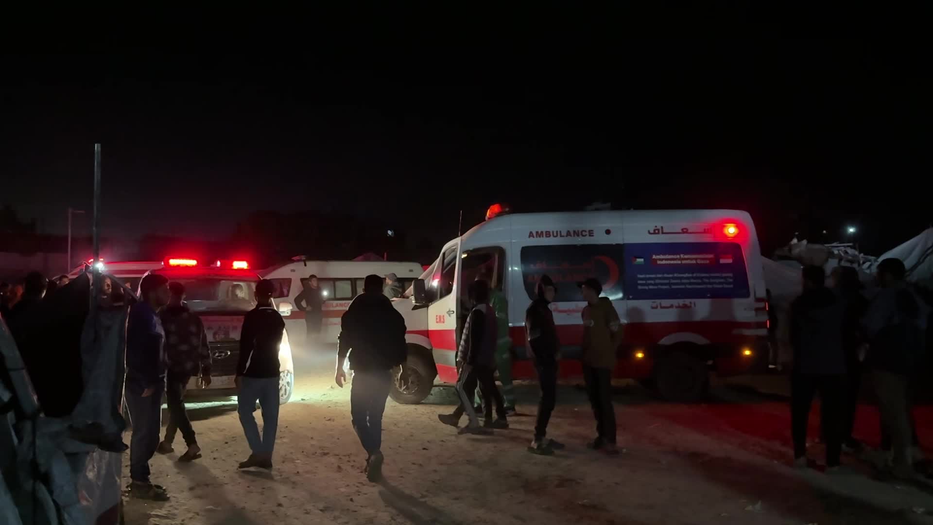 Aftermath Of Israeli Airstrike In Gaza, Palestine