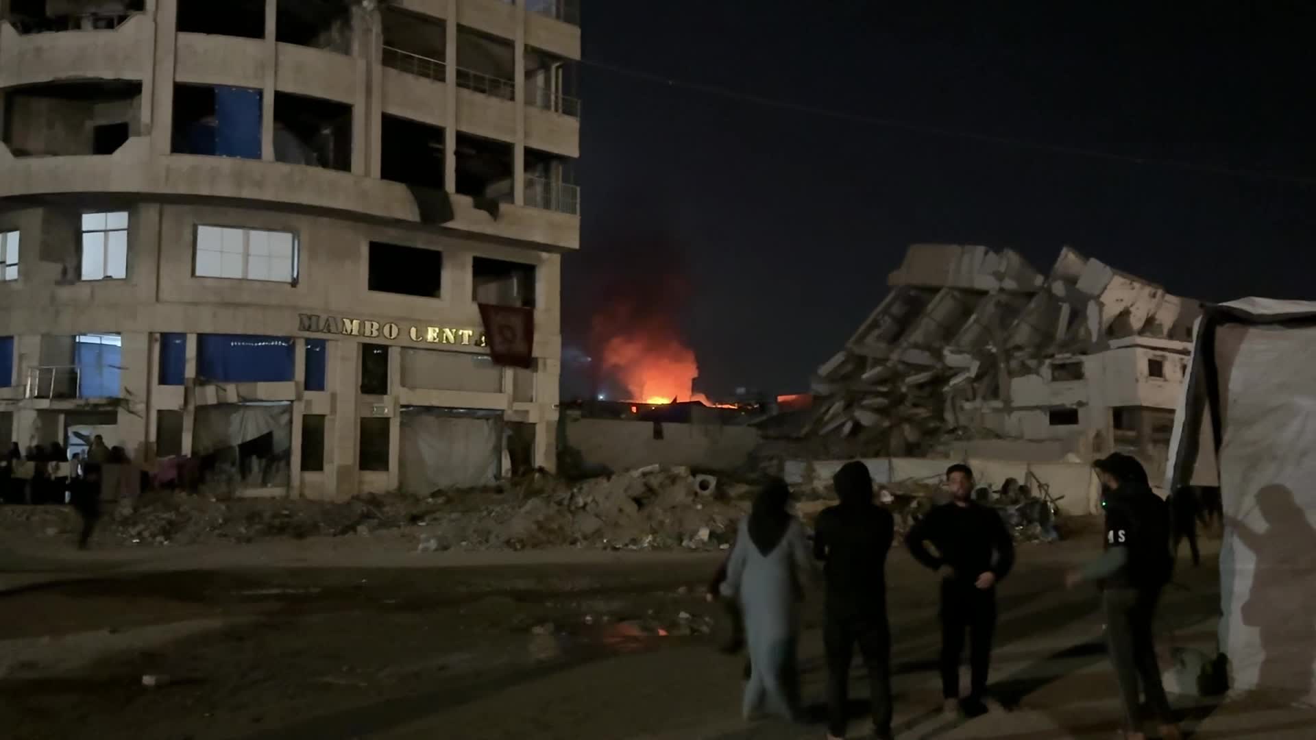 Aftermath Of Israeli Airstrike In Gaza, Palestine