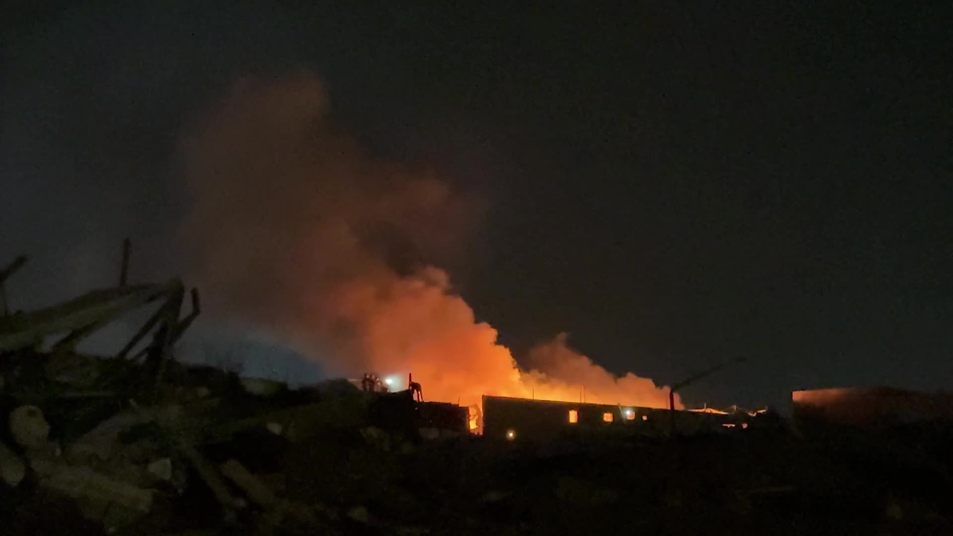 Aftermath Of Israeli Airstrike In Gaza, Palestine