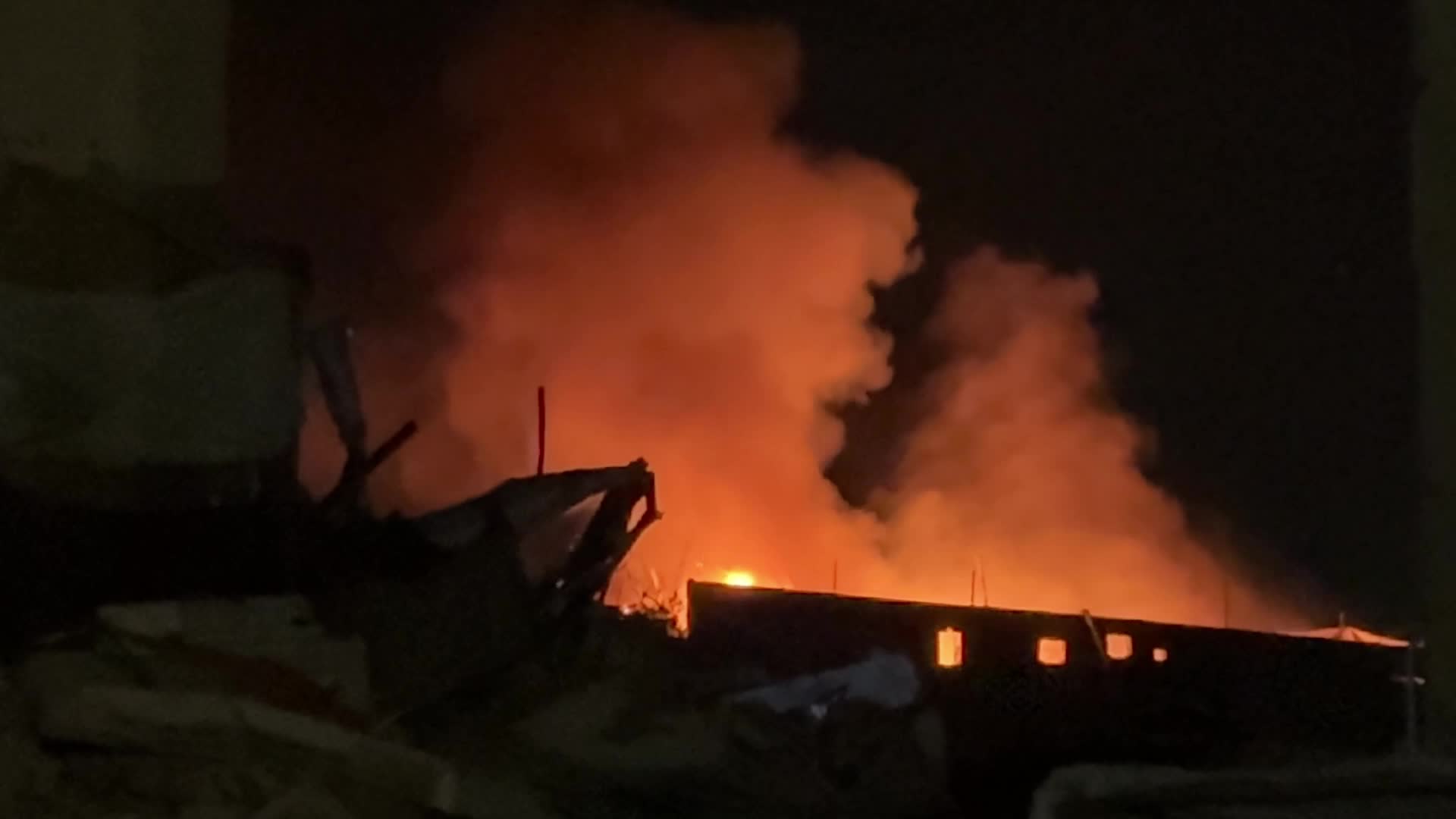 Aftermath Of Israeli Airstrike In Gaza, Palestine