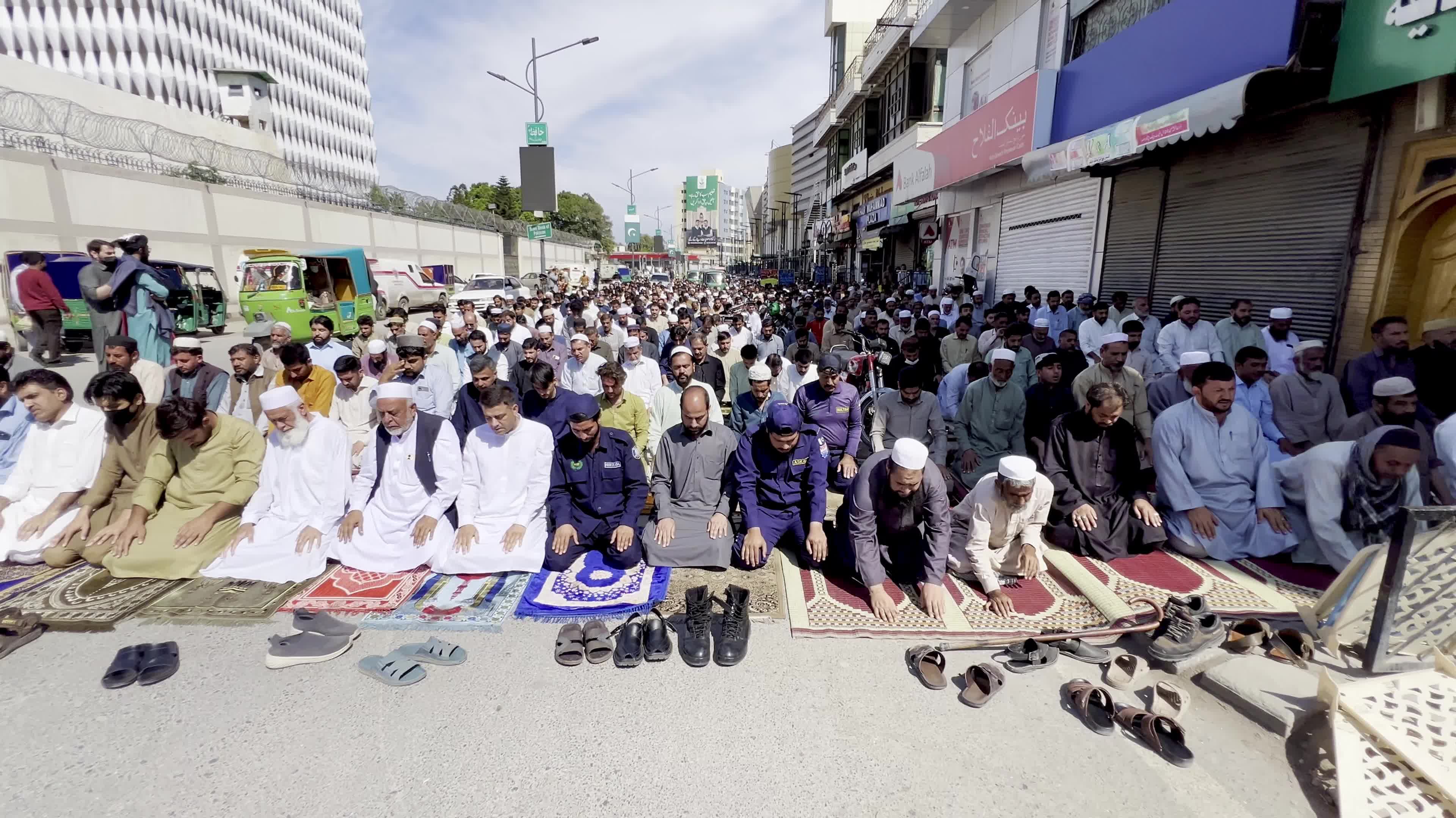 Last Friday prayers during Ramadan in Pakistan