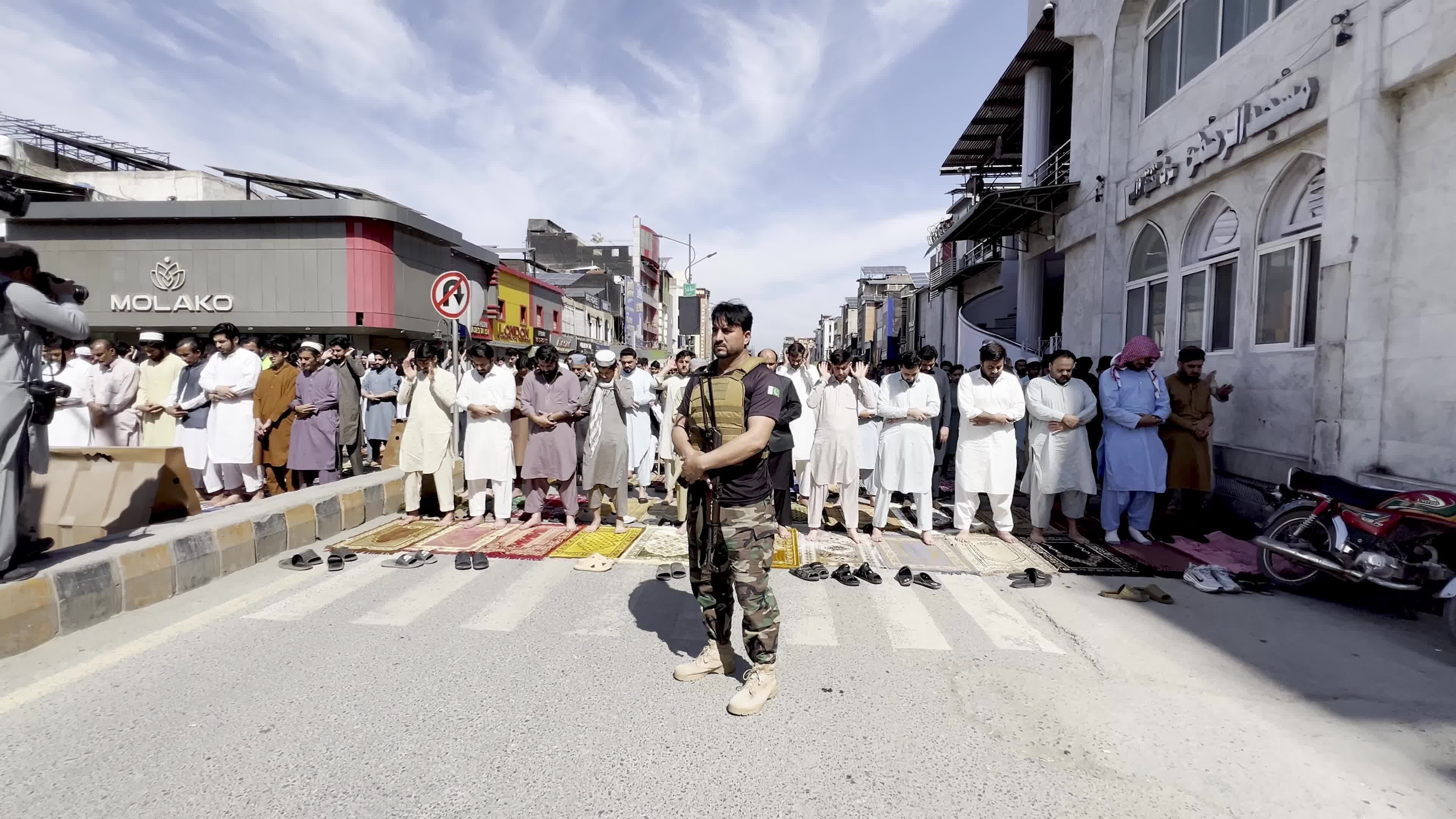 Last Friday prayers during Ramadan in Pakistan