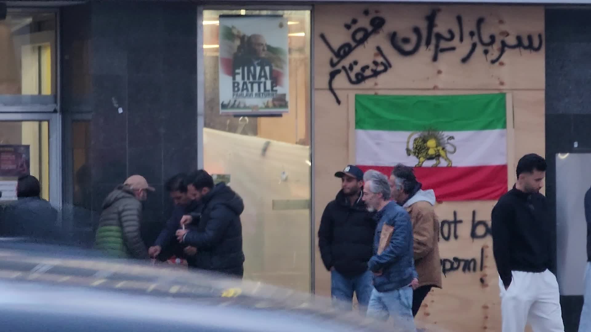 Iranians rally after Iranian-owned Toronto boxing gym targeted by gunfire