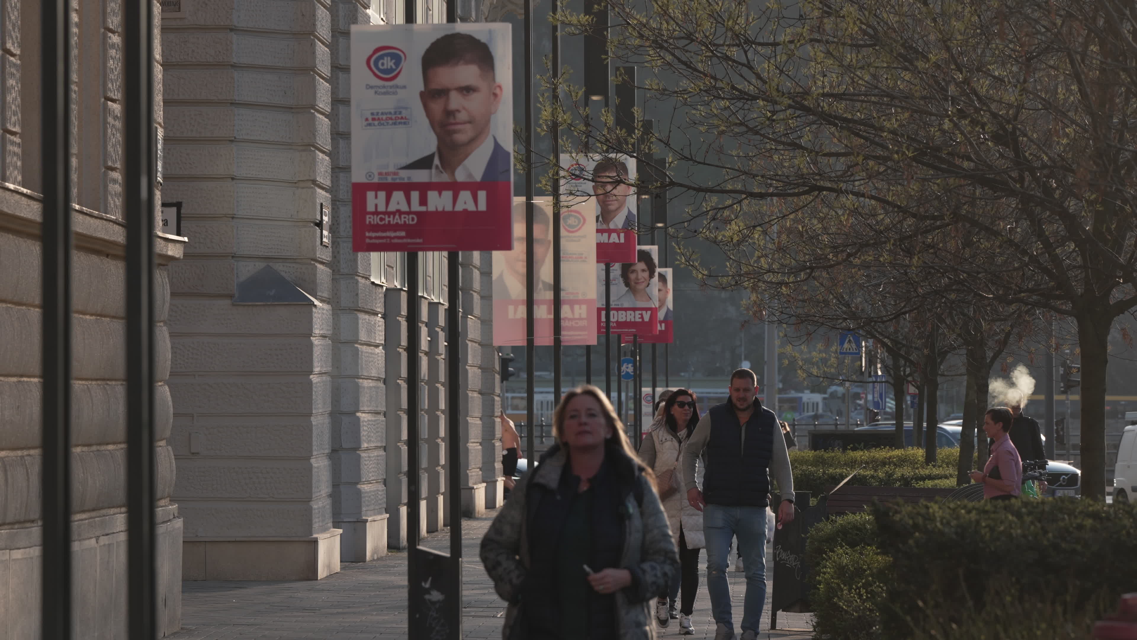 Budapest ahead of general elections