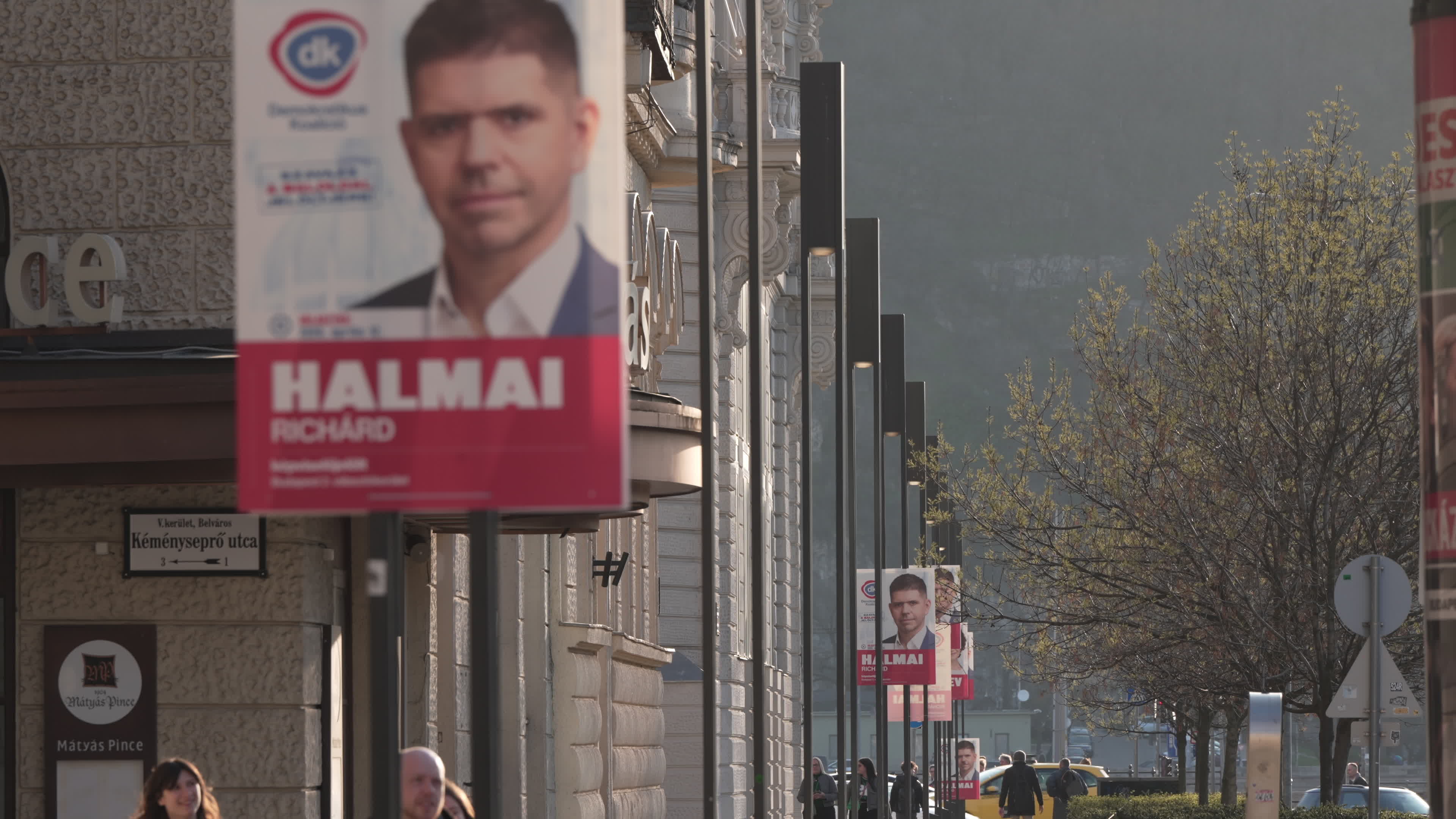 Budapest ahead of general elections