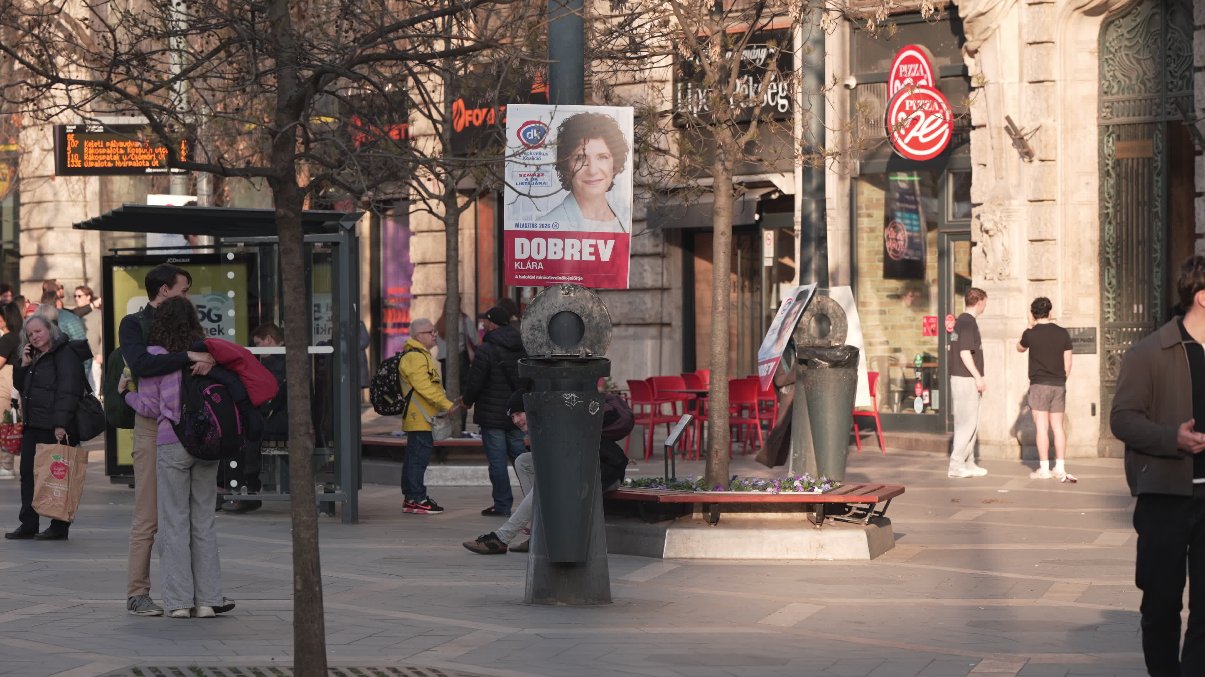Budapest ahead of general elections