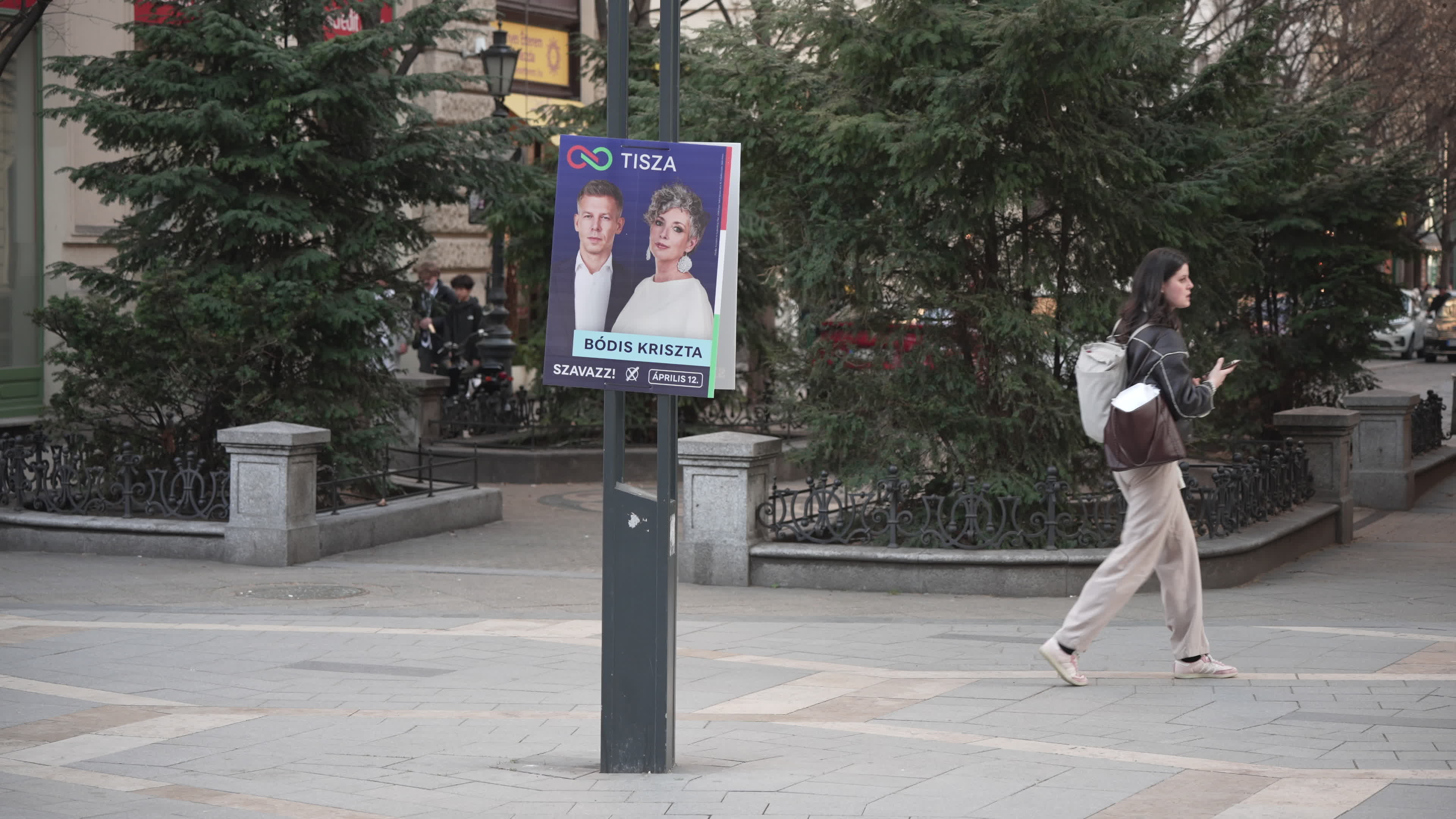 Budapest ahead of general elections