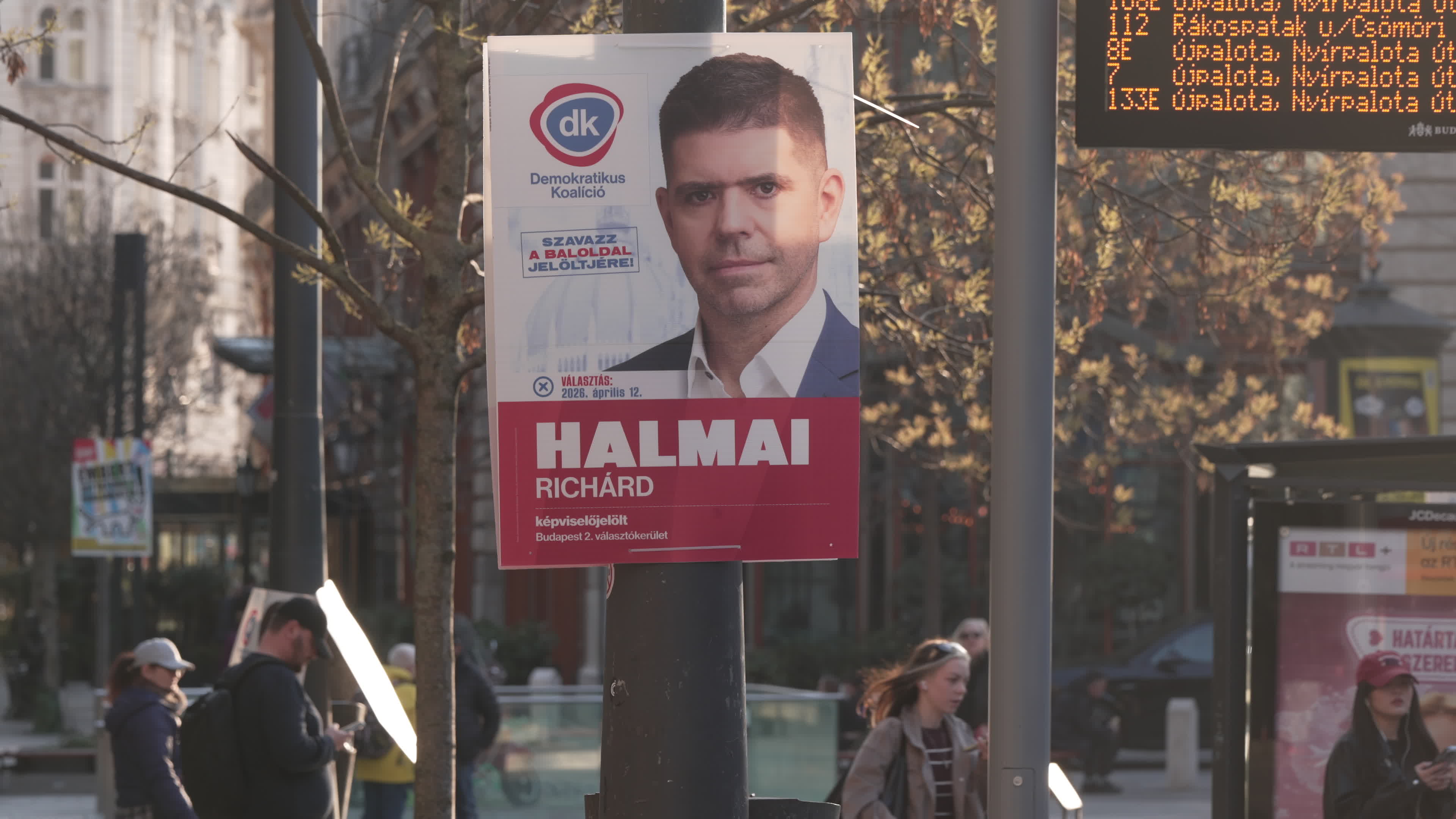 Budapest ahead of general elections