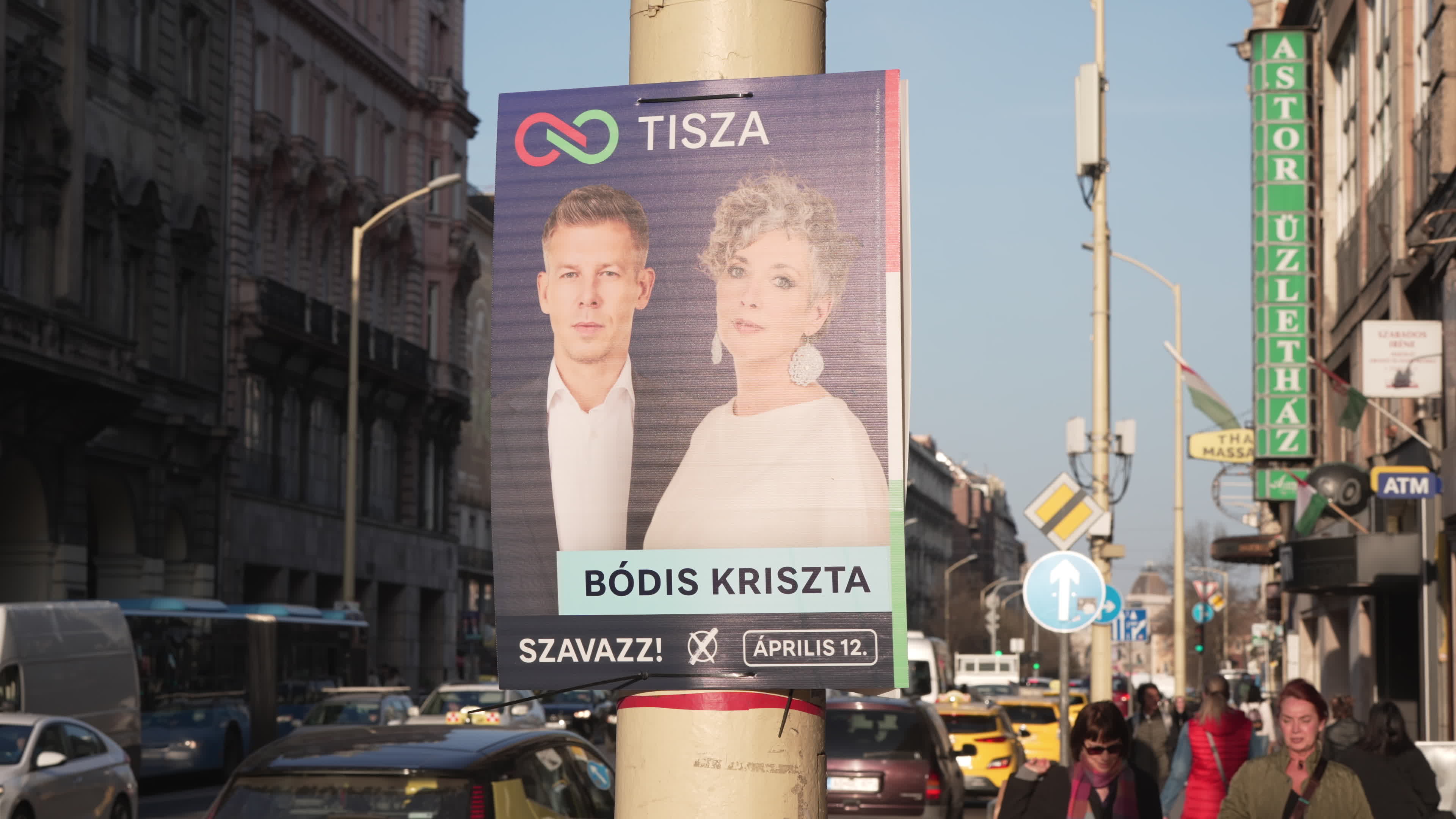 Budapest ahead of general elections